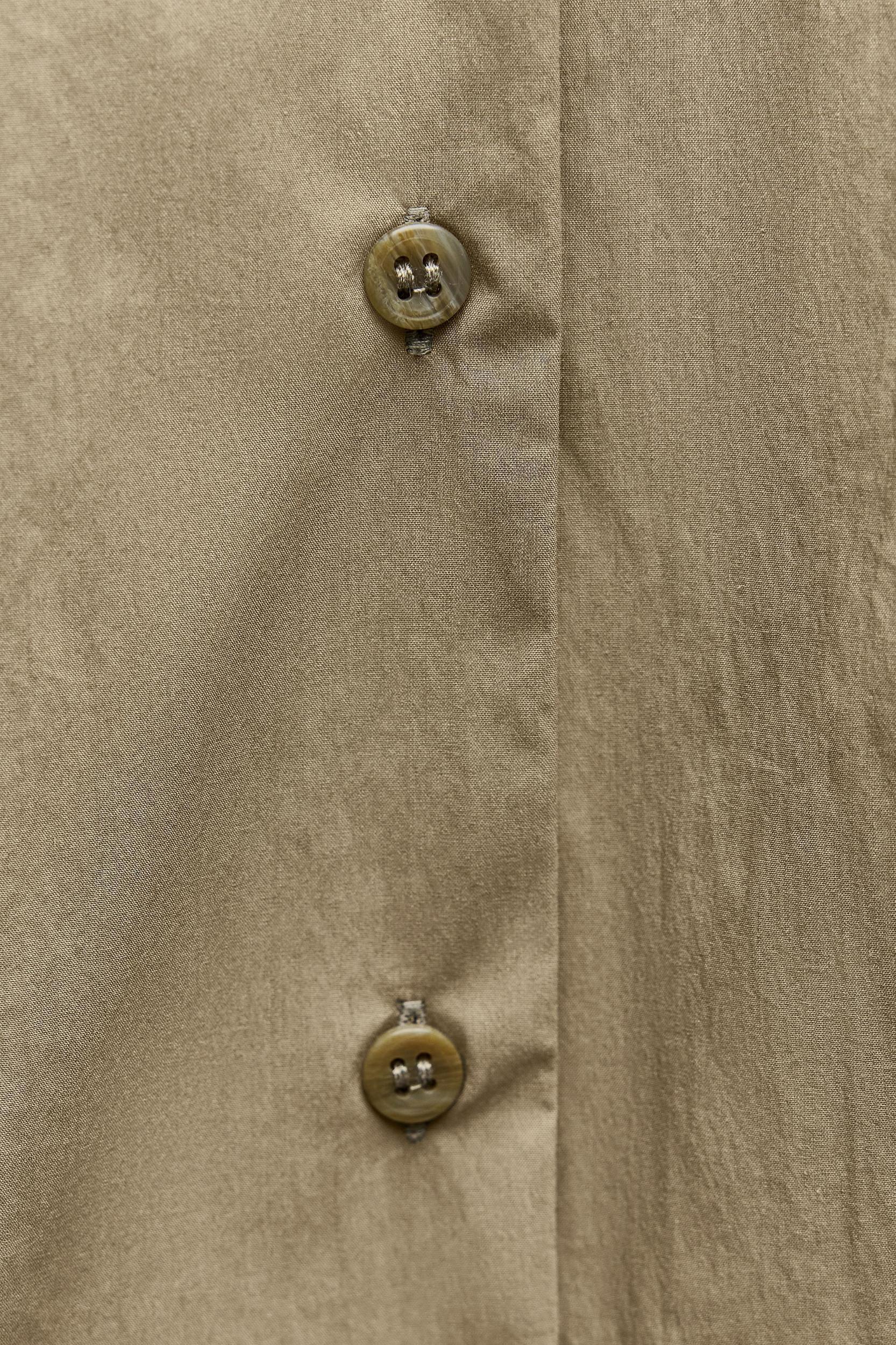 POPLIN POCKET SHIRT ZW COLLECTION Product Image