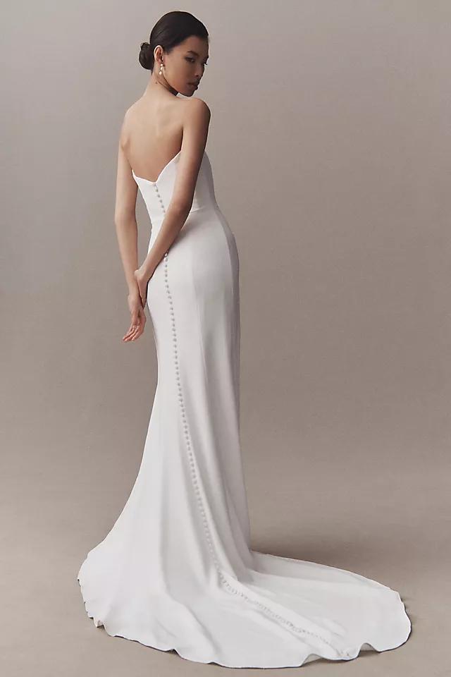 Jenny by Jenny Yoo Hilaire Off-The-Shoulder Fit & Flare Wedding Gown Product Image