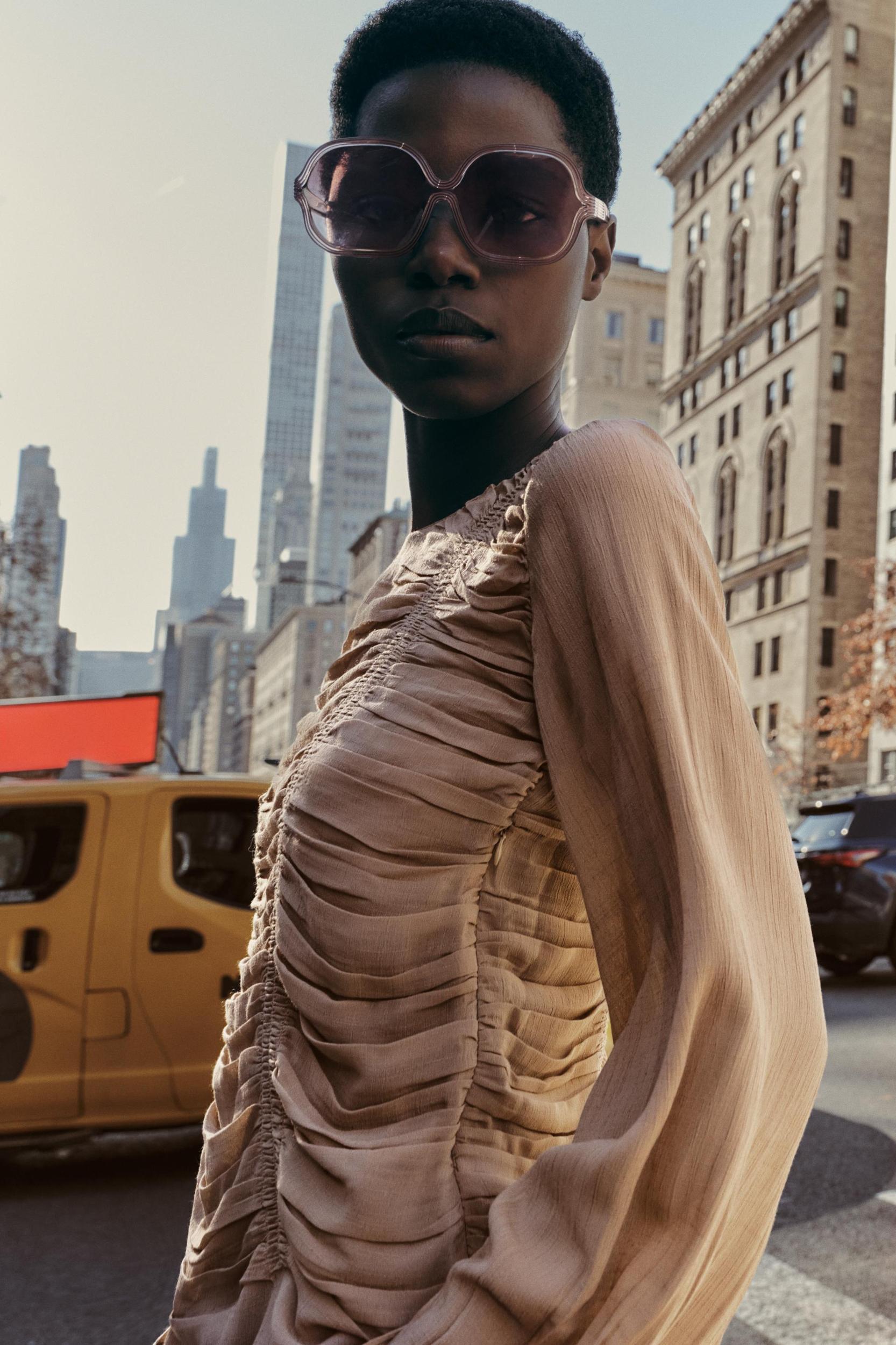 DRAPED TOP ZW COLLECTION Product Image