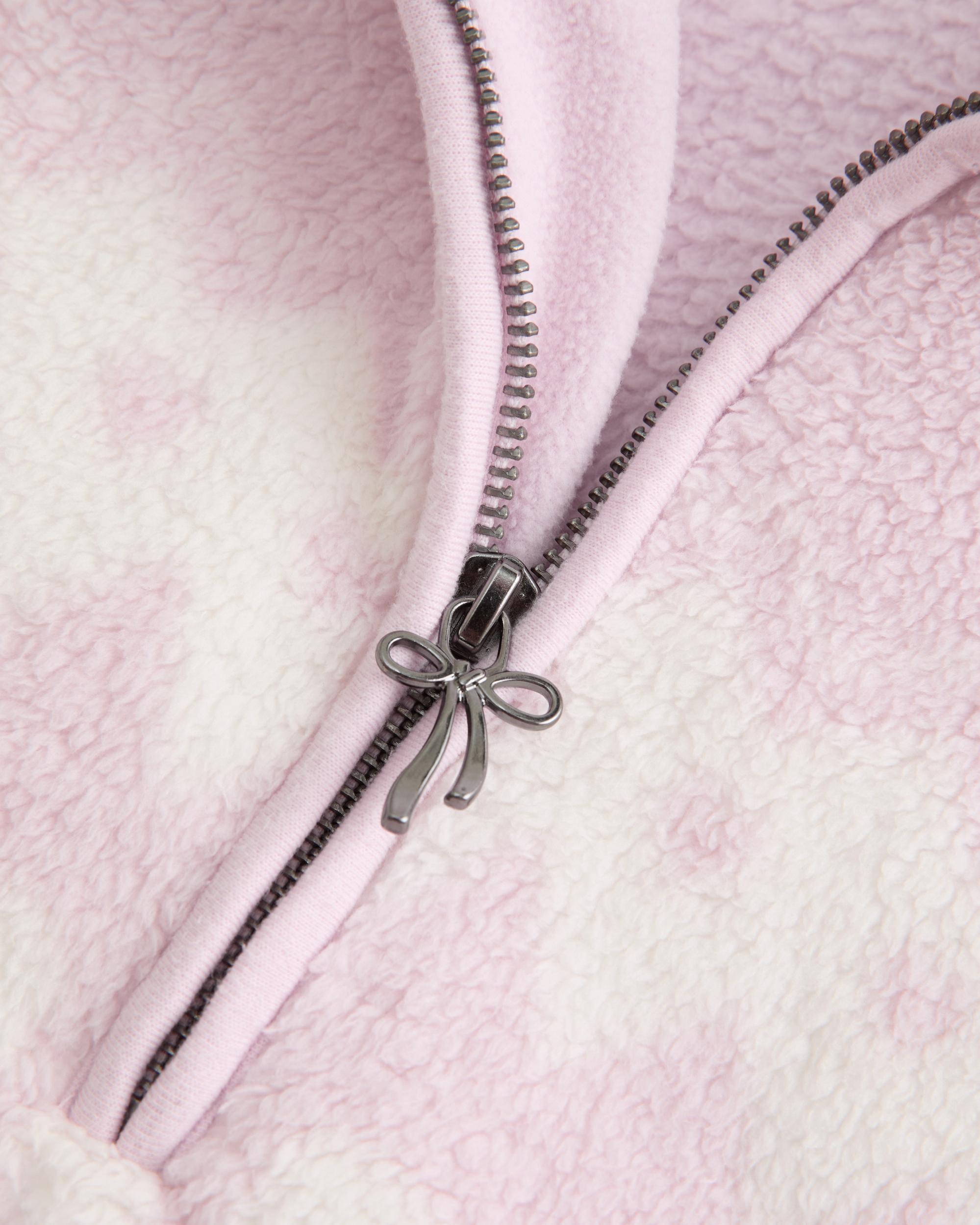 Gilly Hicks Cozy Mock-Neck Quarter-Zip Sweatshirt Product Image