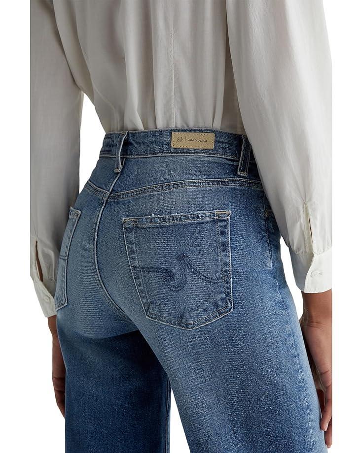 Women's AG Jeans Saige Mid-Rise Wide Leg In 16 Years Postcard Product Image