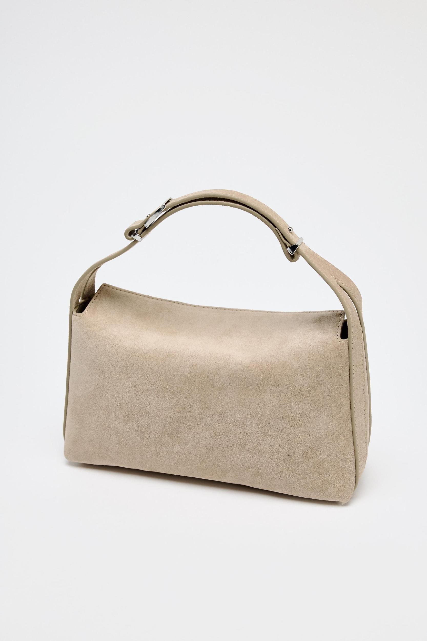 MINI SUEDE HANDBAG Product Image