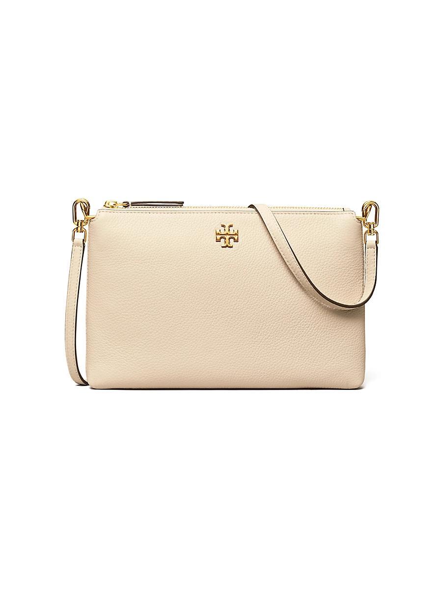 Womens Medium Kira Leather Crossbody Bag Product Image