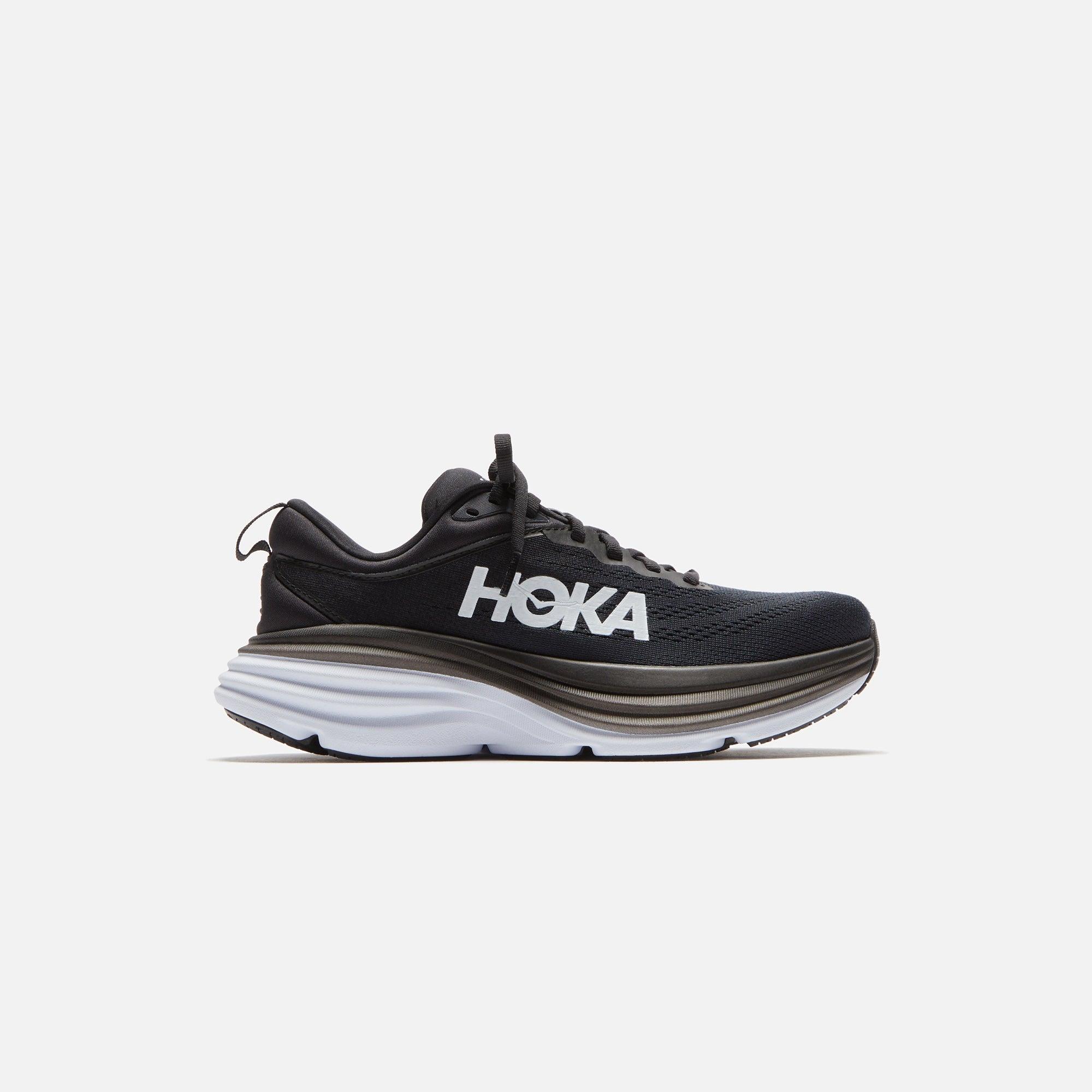 HOKA WMNS Bondi 8 - Black / White Female Product Image