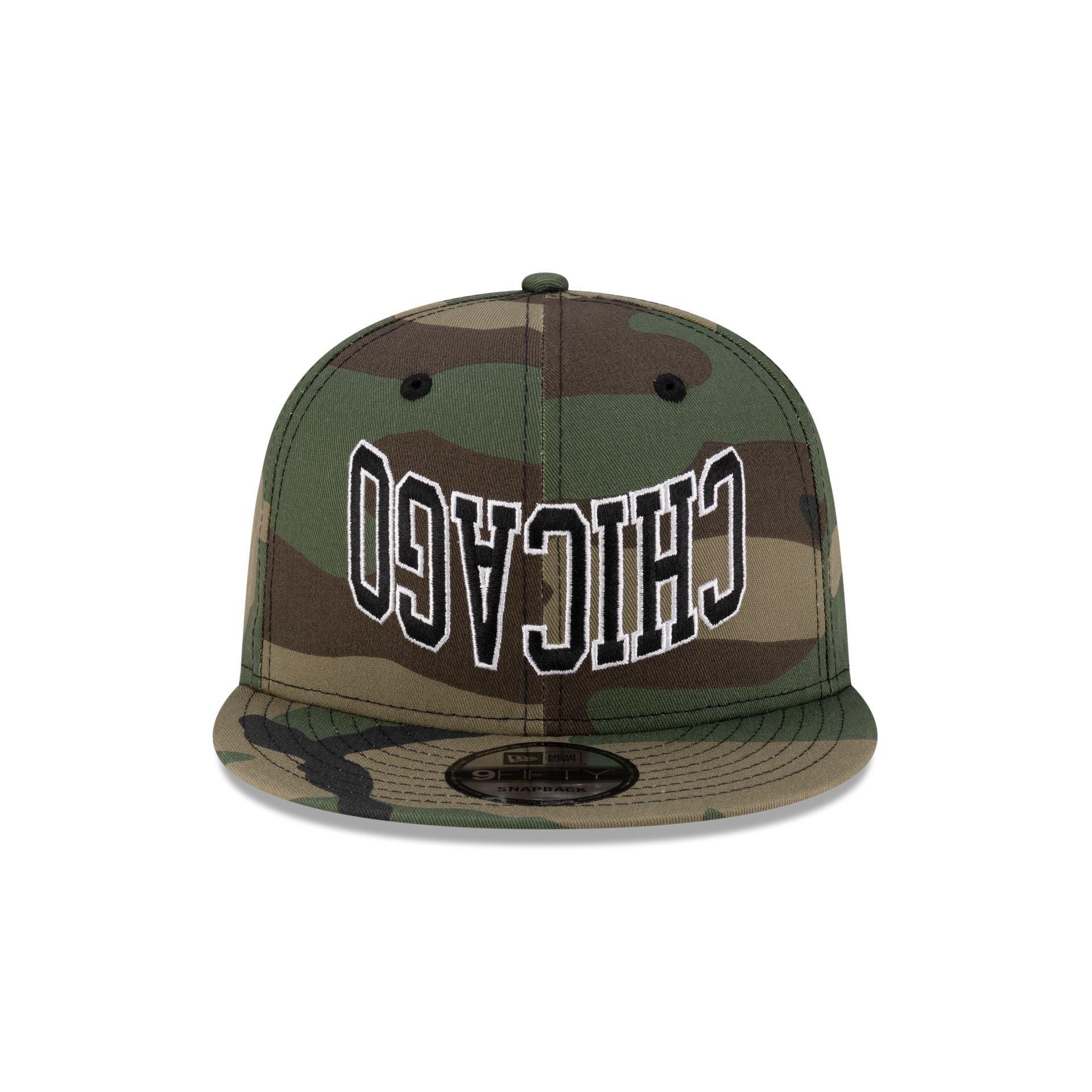 New Era Cap Chicago Camo 9FIFTY Snapback Hat Male Product Image