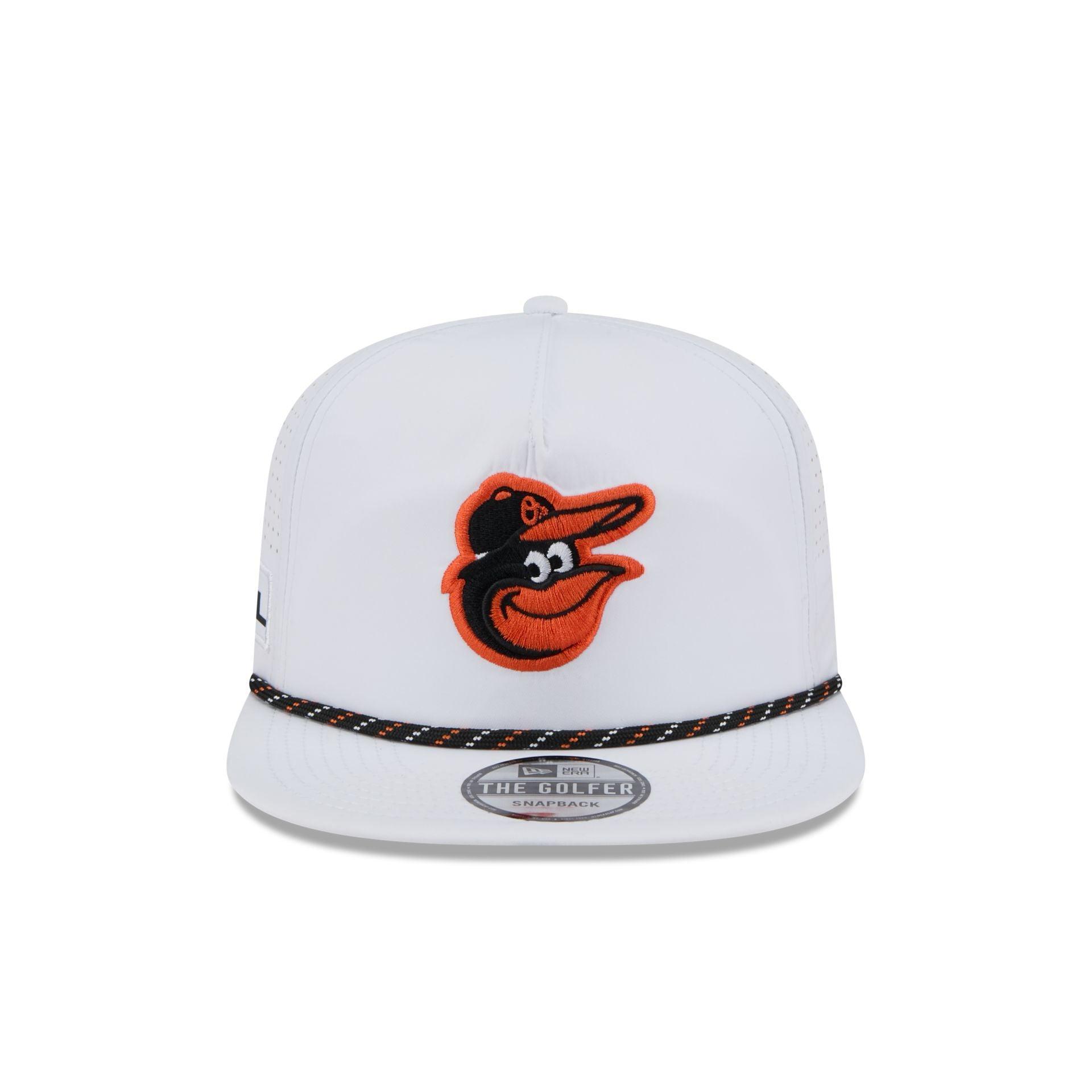 Baltimore Orioles Optic White Performance Rope Golfer Hat Male Product Image