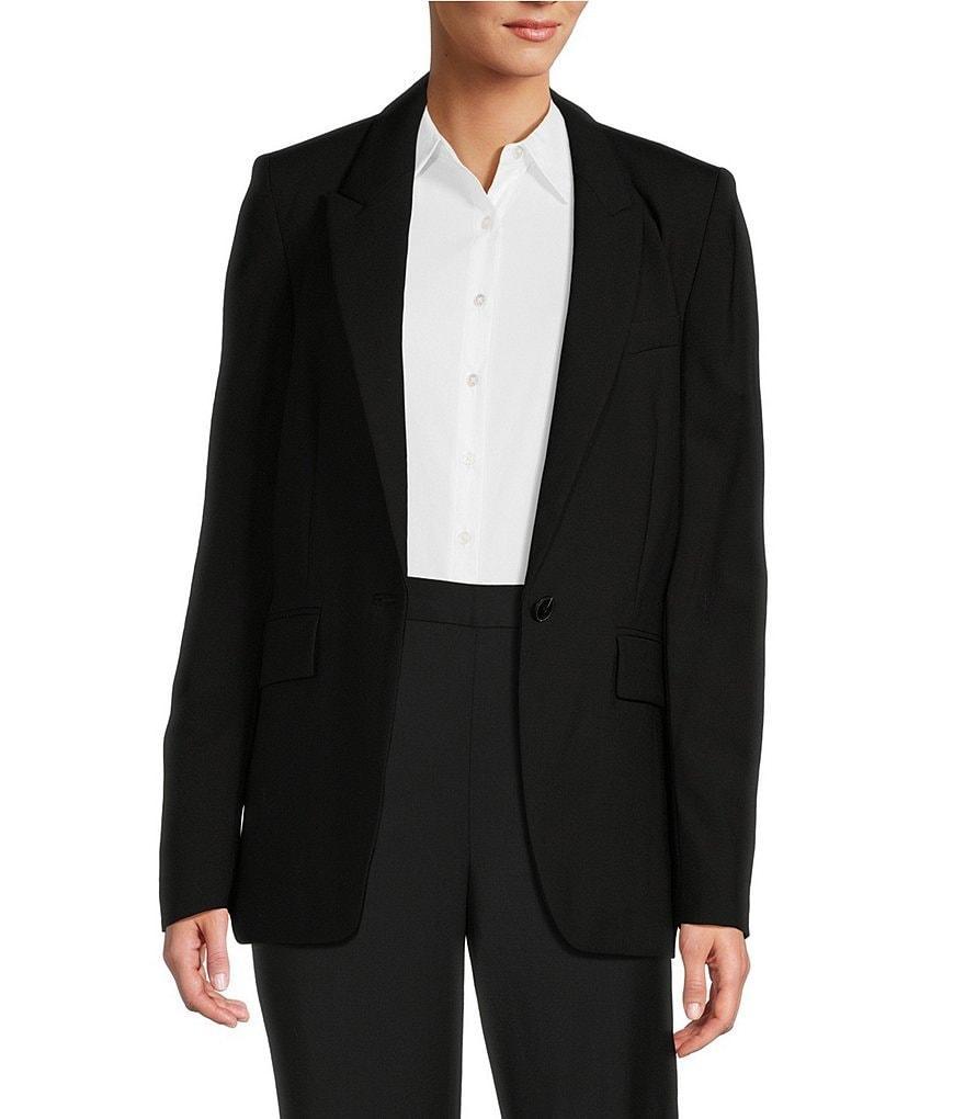 Antonio Melani Oaklynn Wool Notch Lapel Elastic Sleeve Coordinating Blazer Product Image