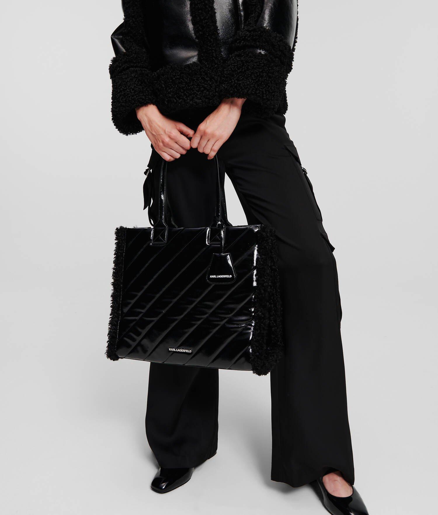 K/SKUARE LARGE SHEARLING TOTE BAG Product Image
