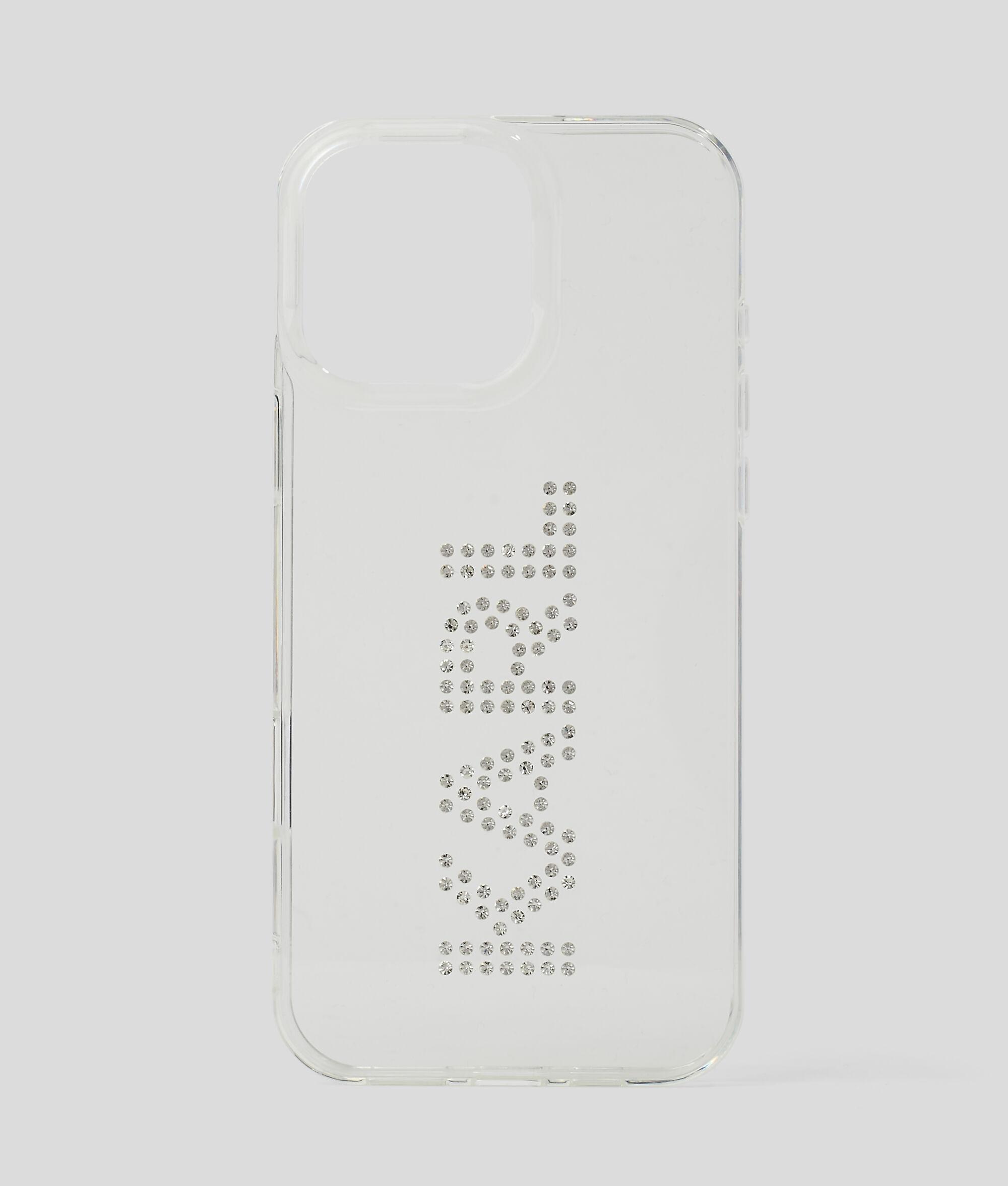 RHINESTONE KARL LOGO IPHONE 16 PRO MAX CASE Product Image