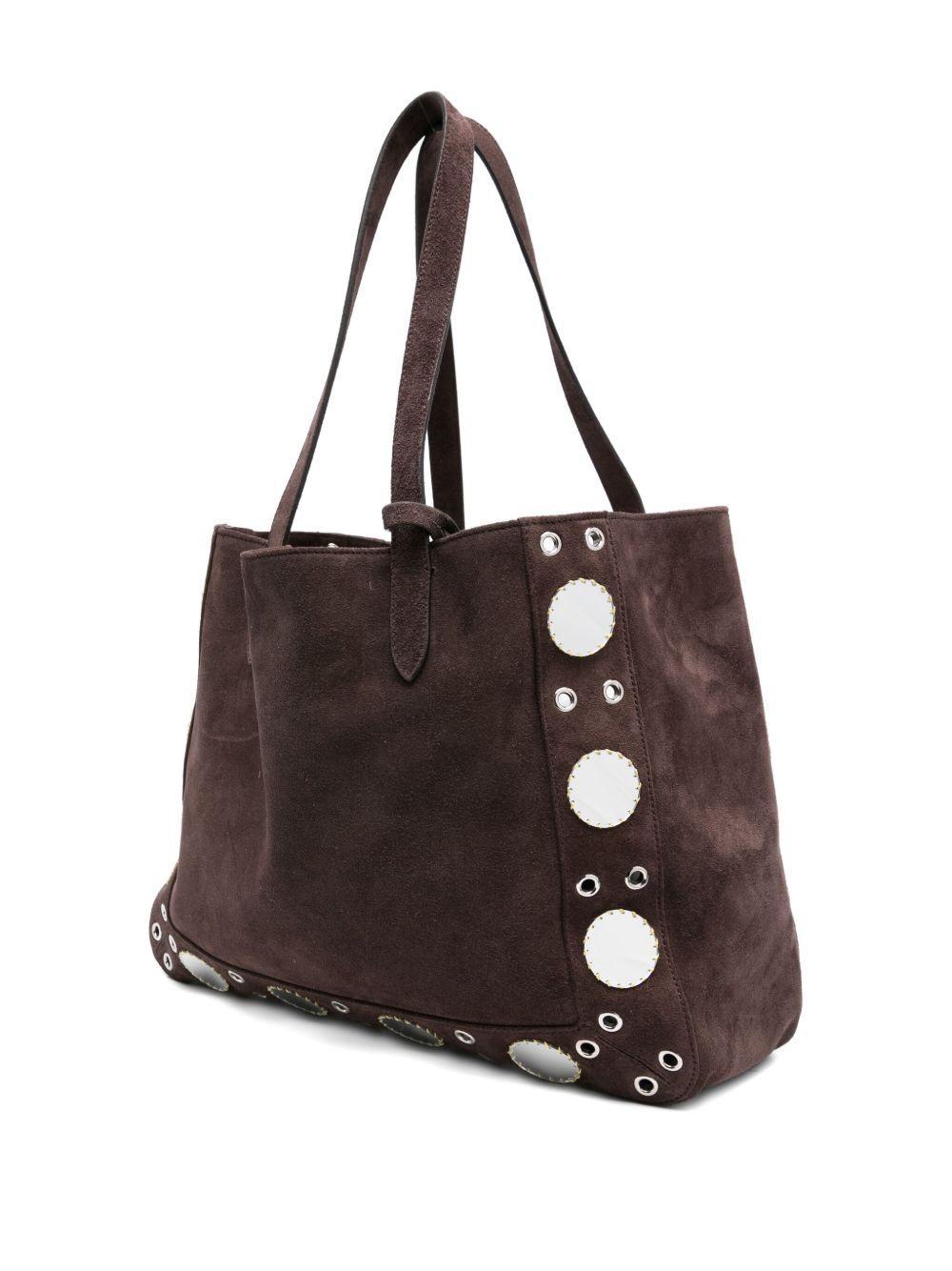Nellcôte suede tote bag Product Image