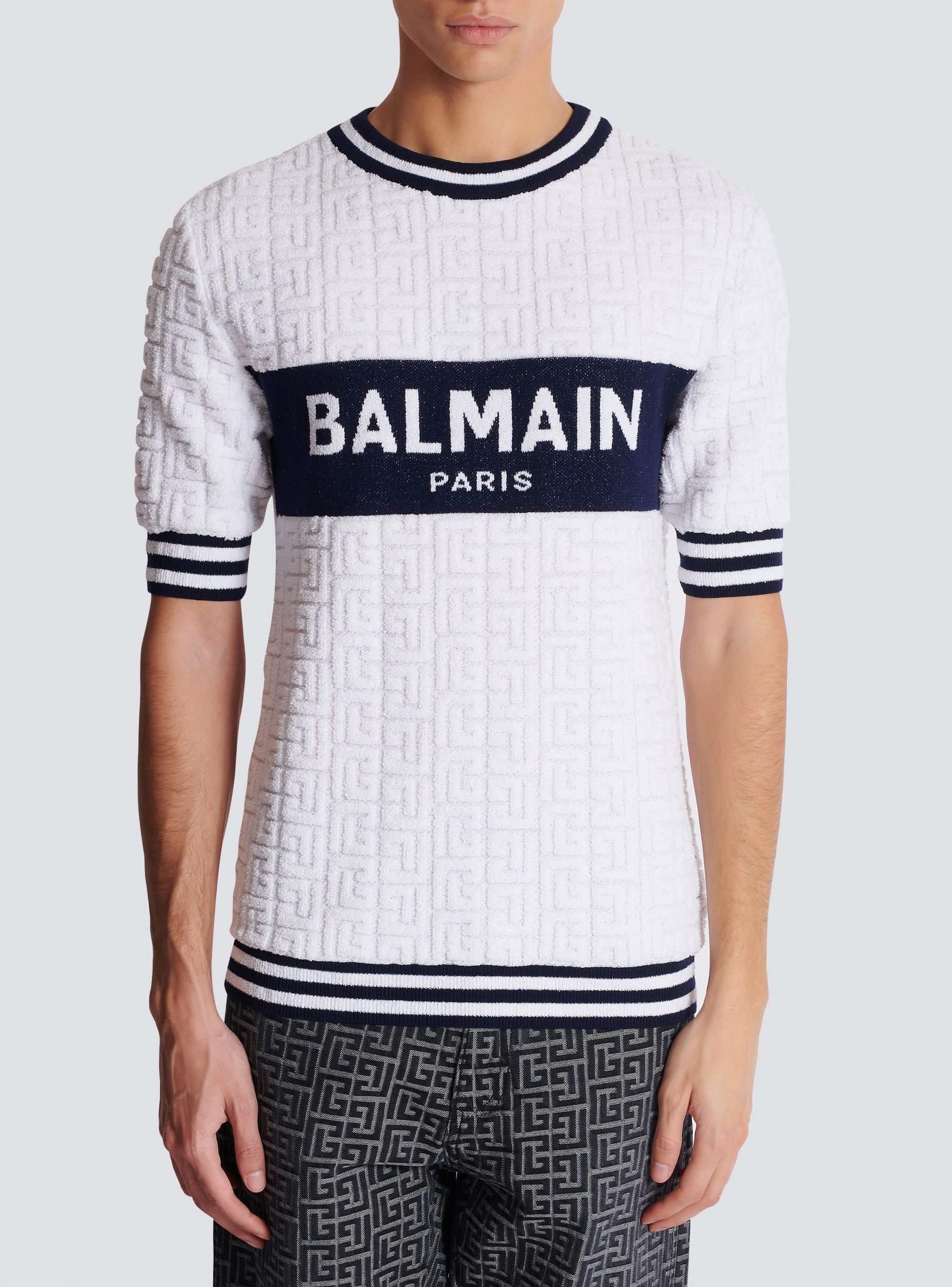 Short-sleeved PB Labyrinth knit T-shirt Product Image