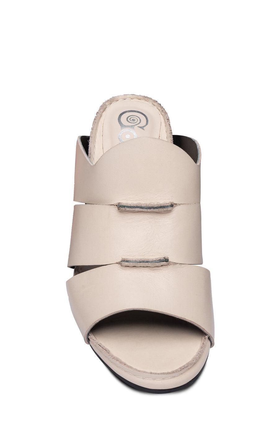 Golo Seamingly Soy Leather Strapped Heel Sandals Product Image