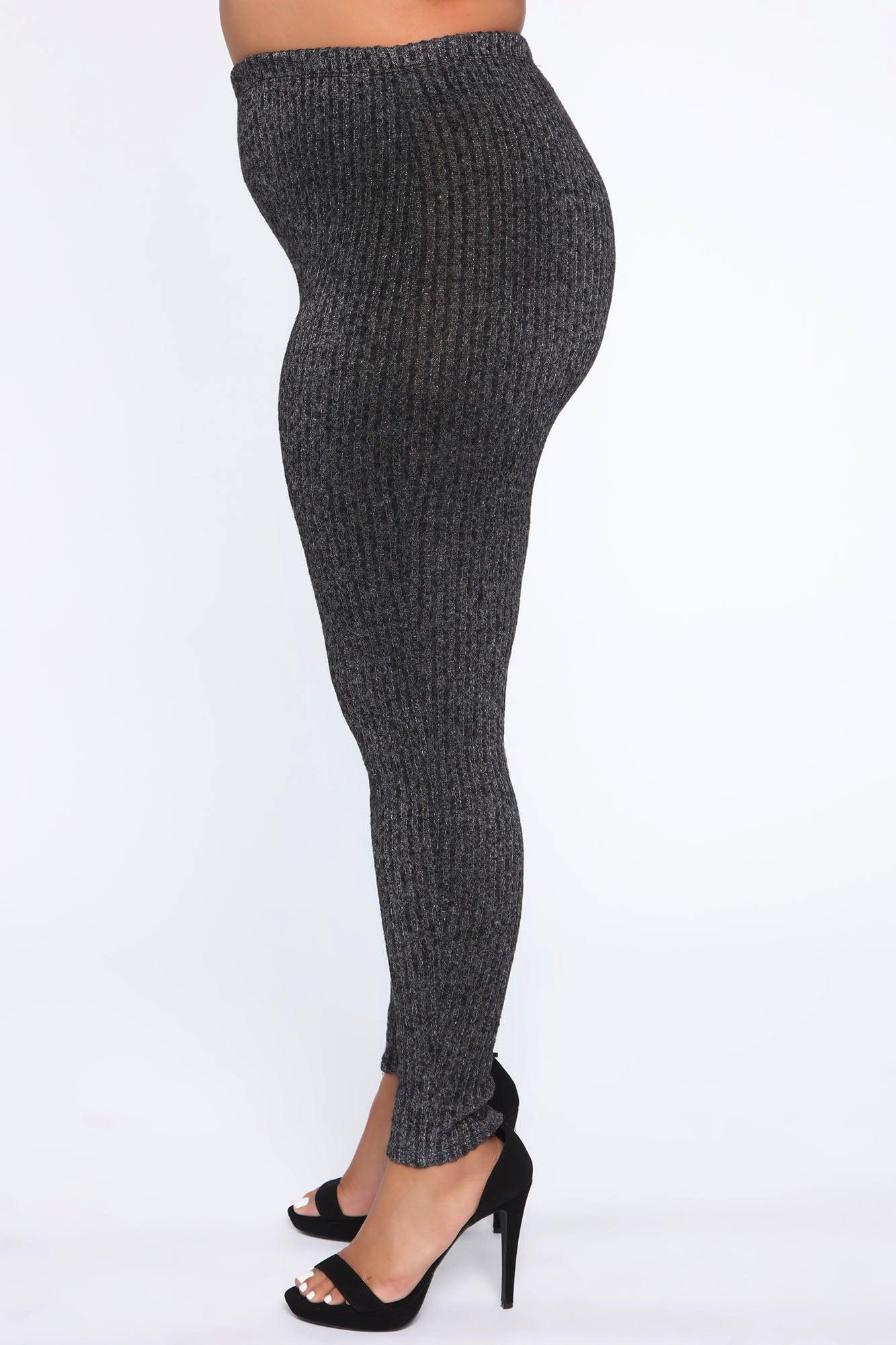 Feeling The Chill Sweater Set - Charcoal Female Product Image