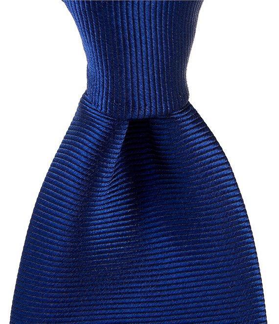 Cremieux Tulle Solid Narrow 3#double; Silk Tie Product Image