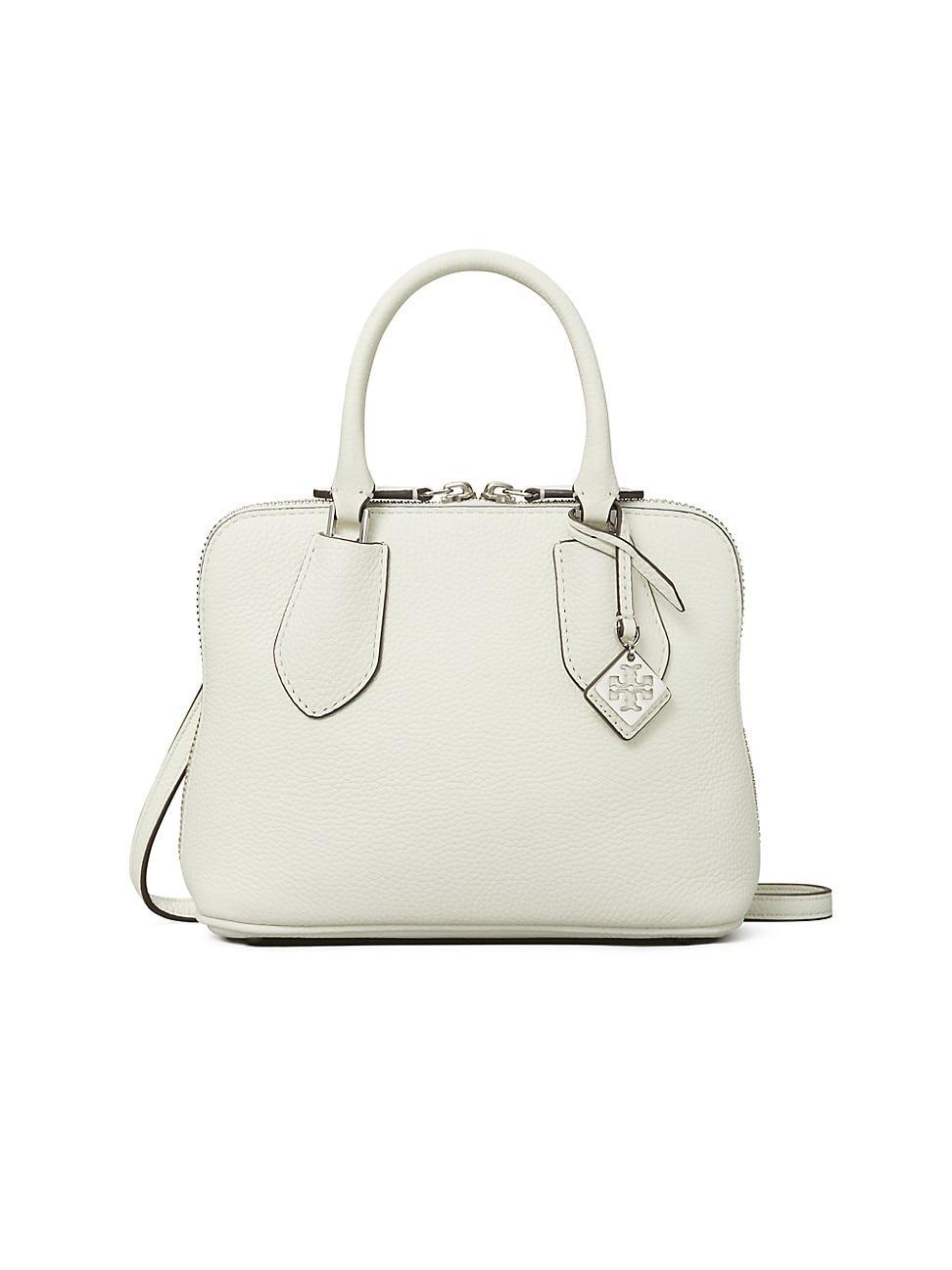 Womens Mini Pebbled Leather Swing Bag Product Image