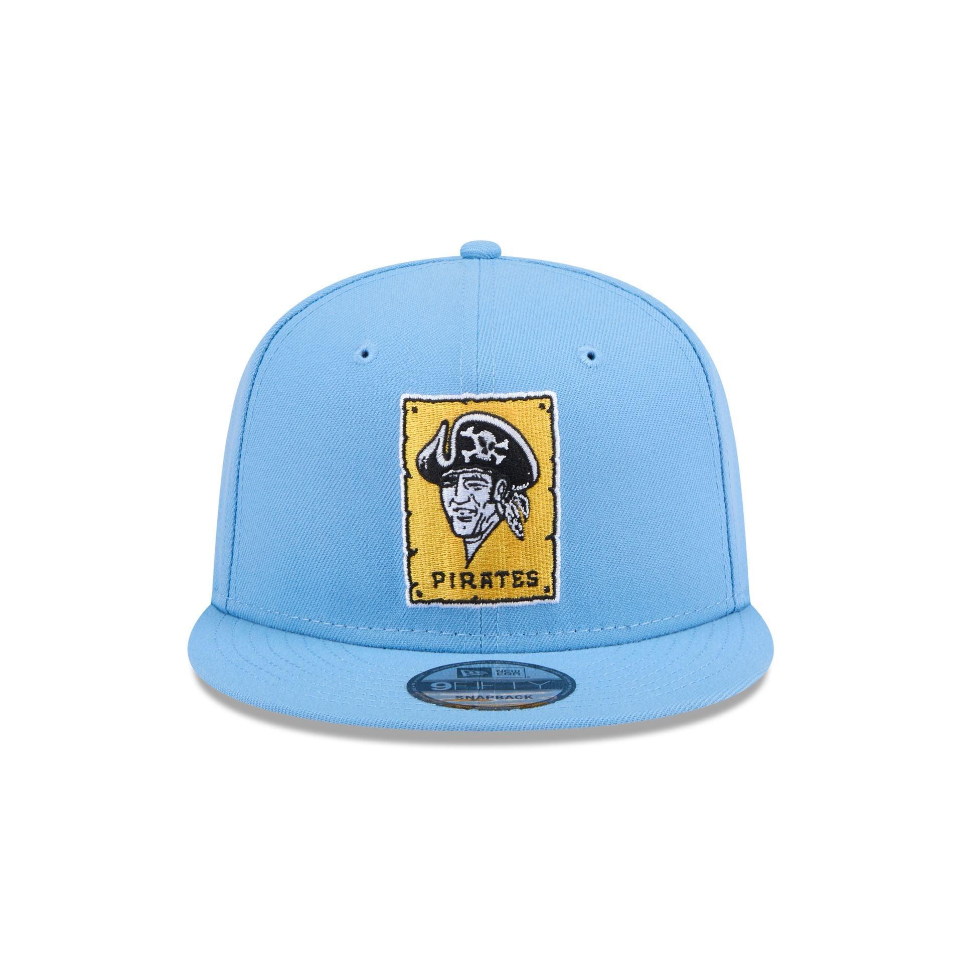 Pittsburgh Pirates Sky Blue 9FIFTY Snapback Hat Male Product Image