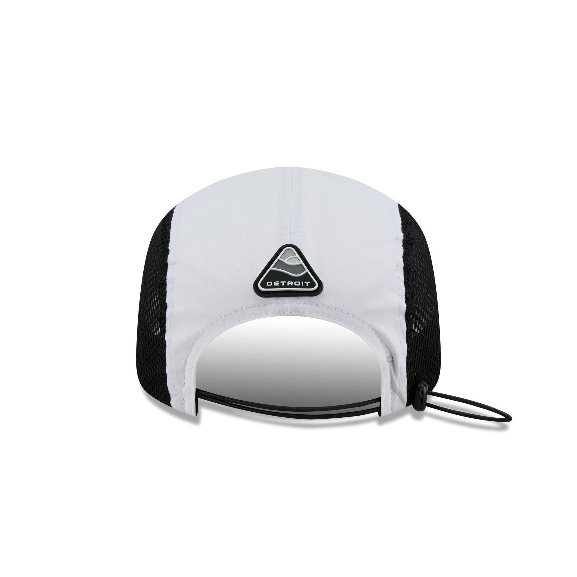 Detroit Tigers White Poly Runner Adjustable Hat Male Product Image