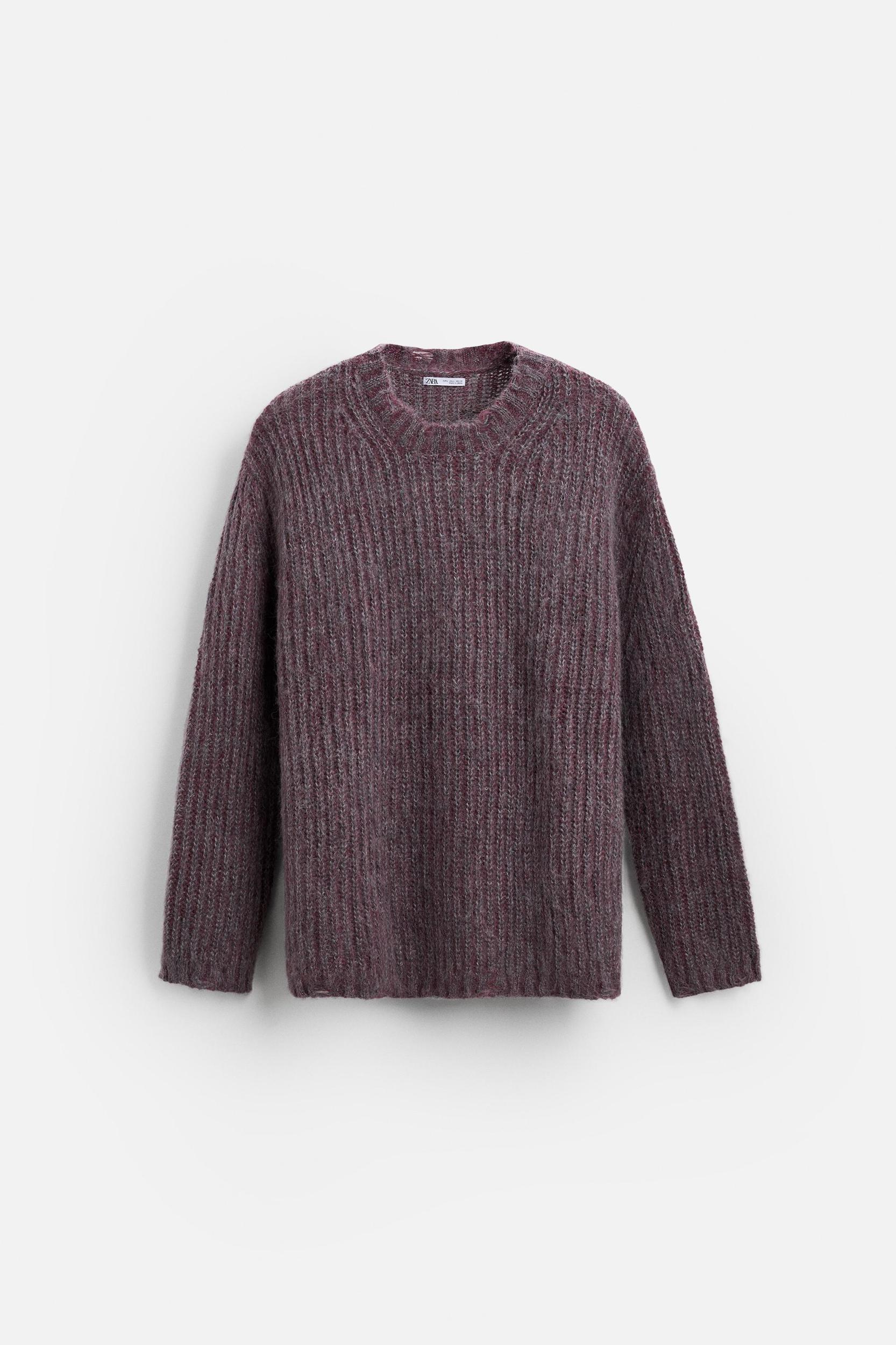 BRUSHED TEXTURE SWEATER Product Image