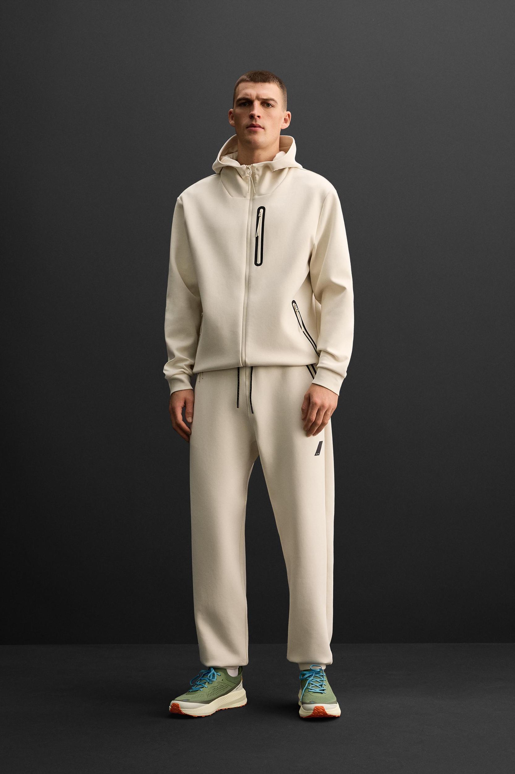 TECHNICAL ZIPPER JOGGER PANTS Product Image
