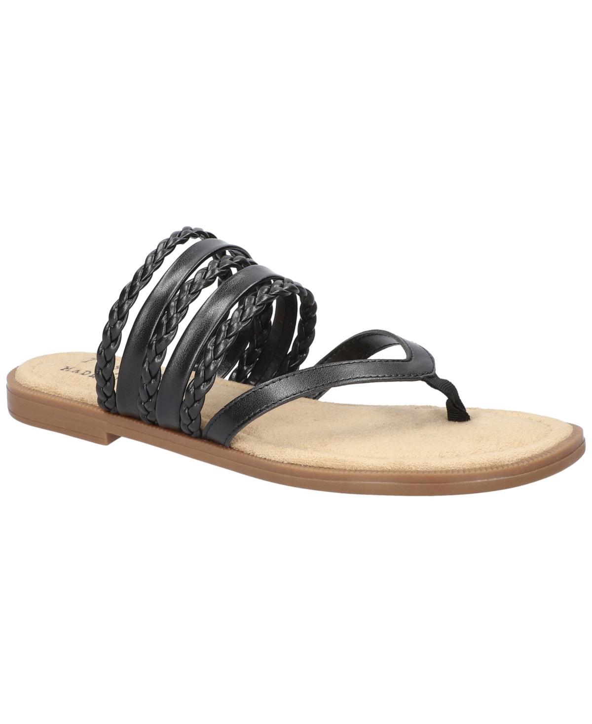 Easy Street Anji Tuscany Women's Thong Sandals, Size: 8 Wide, Black Product Image