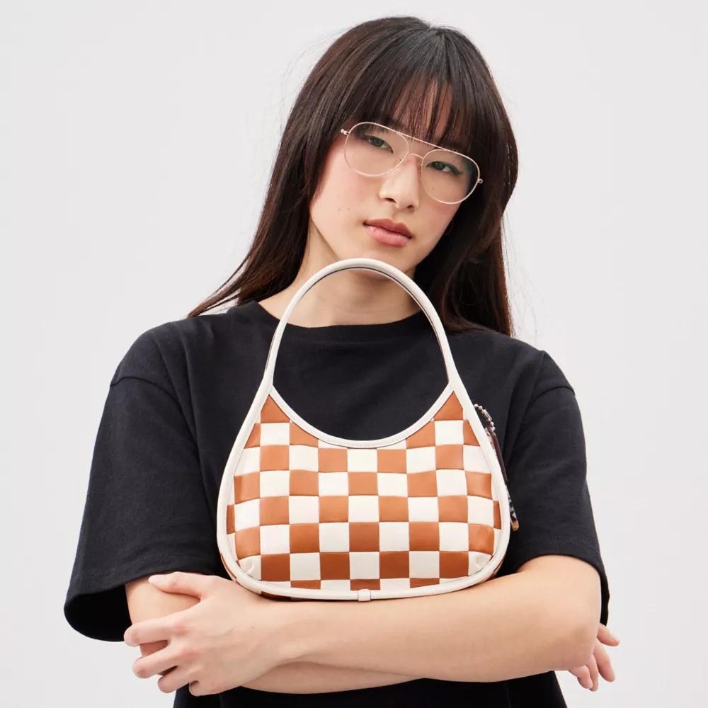 Ergo Bag In Checkerboard Upcrafted Leather Product Image