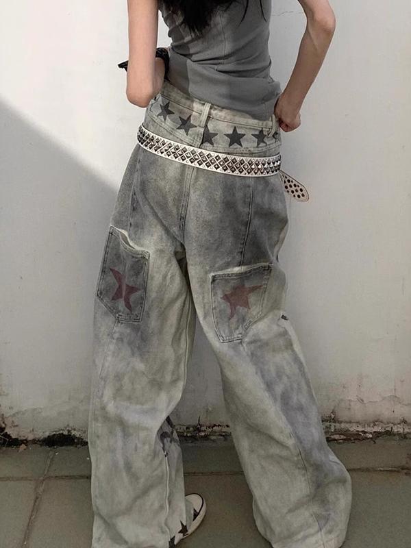 Designer Prints Boyfriend Jeans Product Image