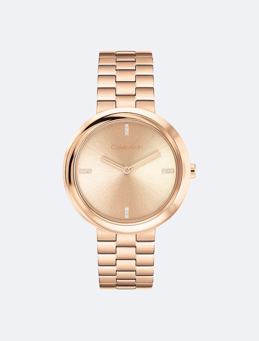 Minimalist Integrated Link Bracelet 32mm Watch Product Image