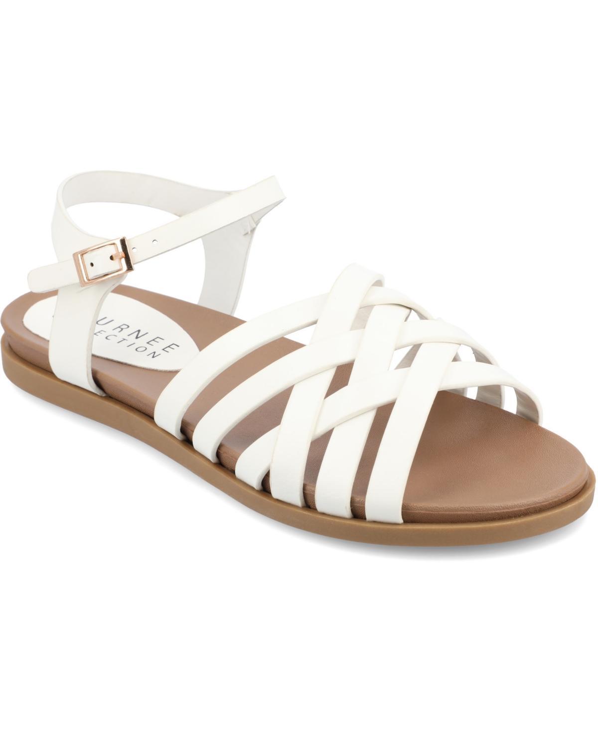 Journee Kimmie Womens Sandals Blue Product Image