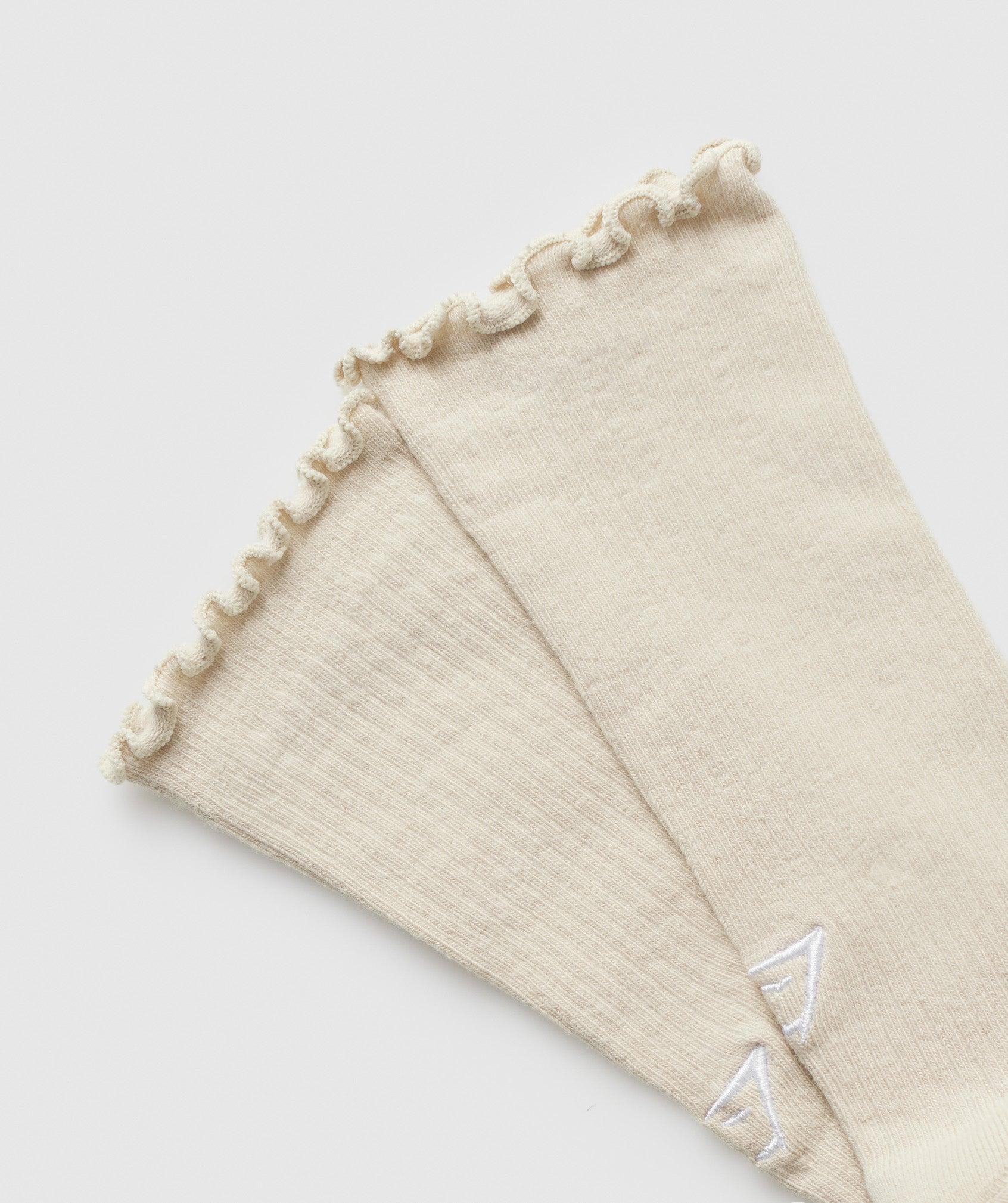Frill Crew Single Sock Product Image