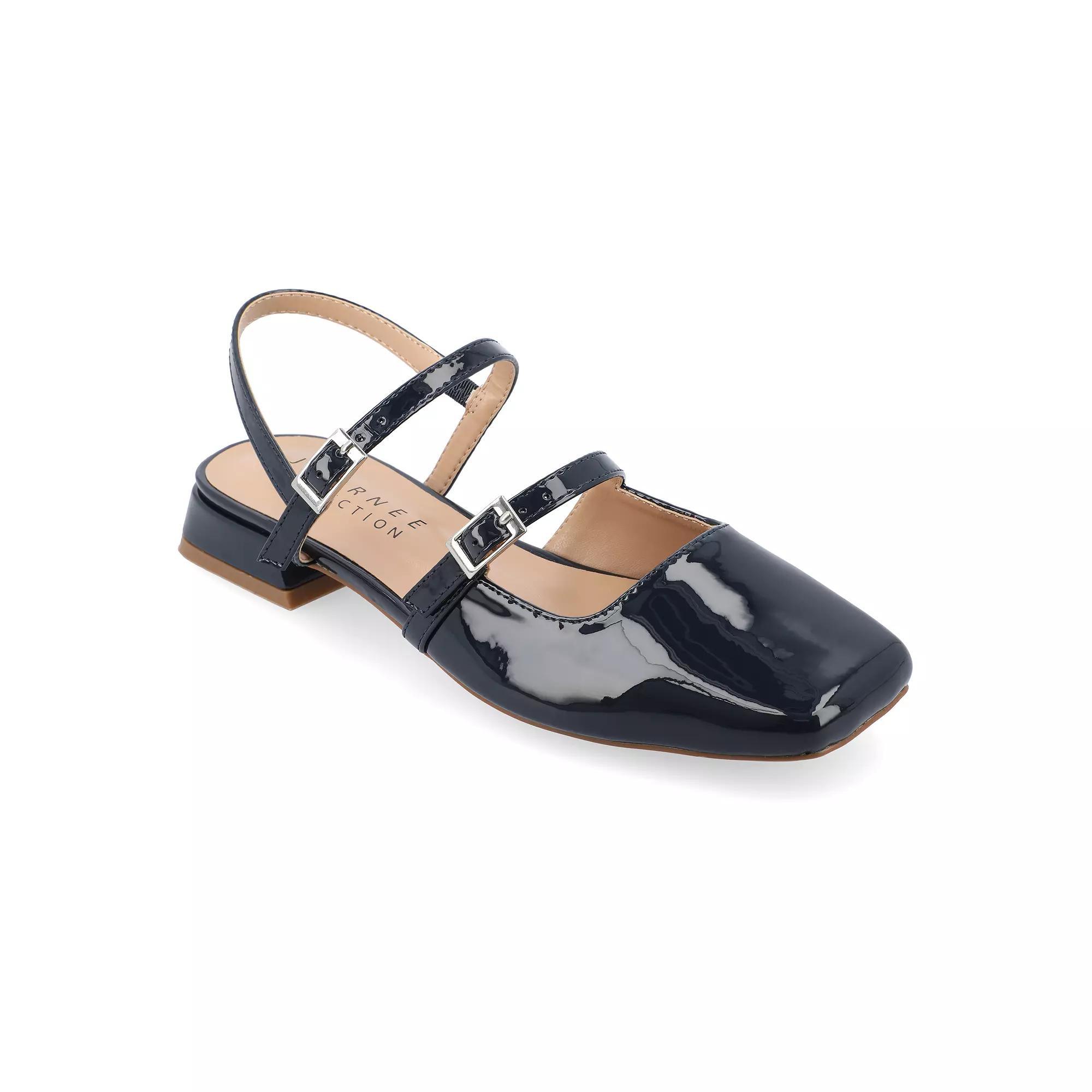 Journee Tru Comfort Foam™ Gretchenn Women's Flats, Size: 11 Wide, Blue Product Image