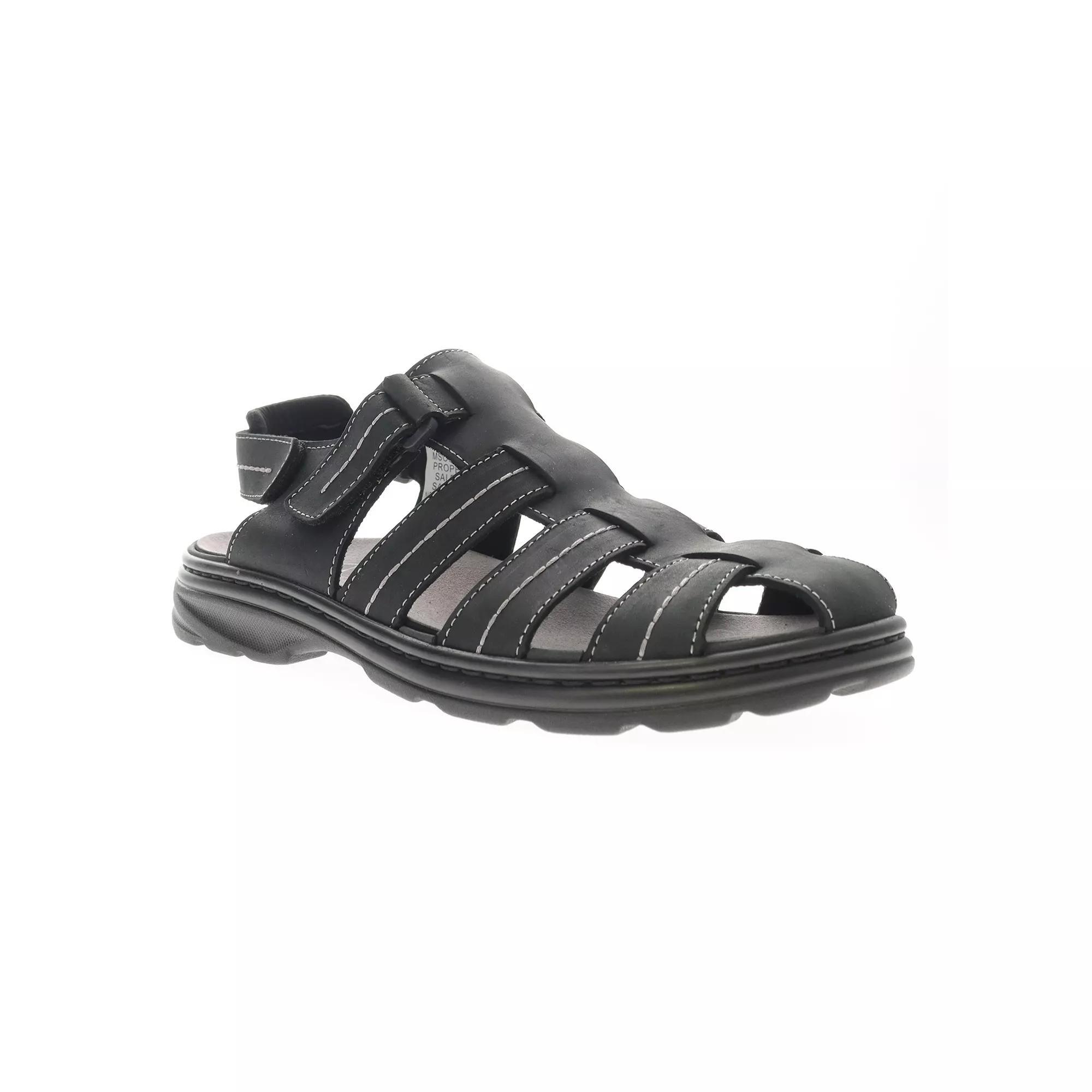 Propet Hunter Men's Sport Sandals, Size: 8 XW, Black Product Image