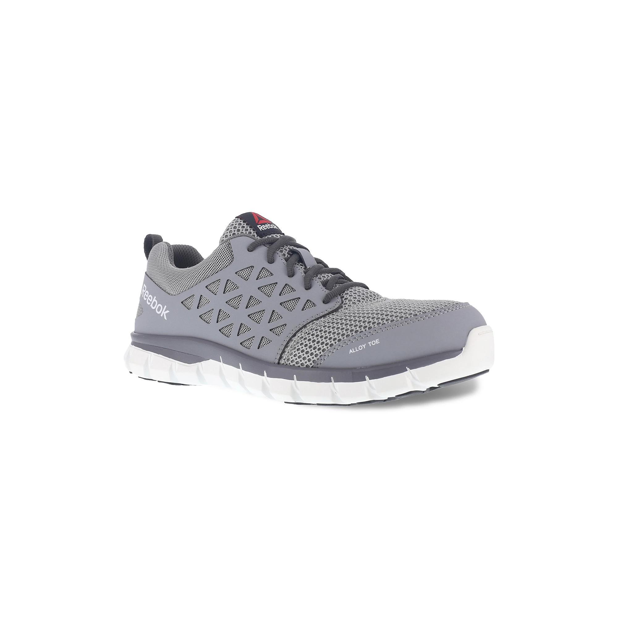 Reebok Sublite Cushion Work Mens EH Alloy Toe Sneakers Product Image