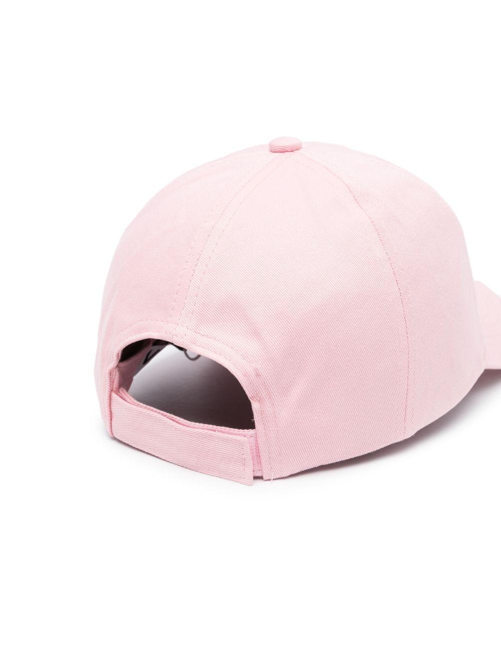 embroidered-logo cotton baseball cap Product Image