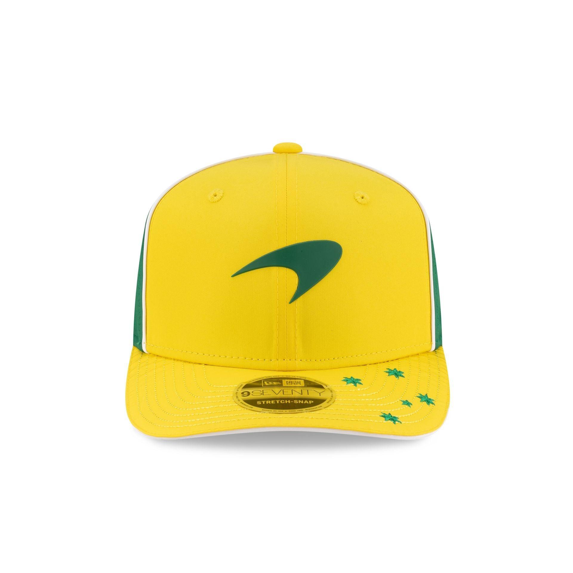 2025 Australia Race Special McLaren Formula 1 Team Oscar Piastri 9SEVENTY Stretch-Snap Hat Male Product Image