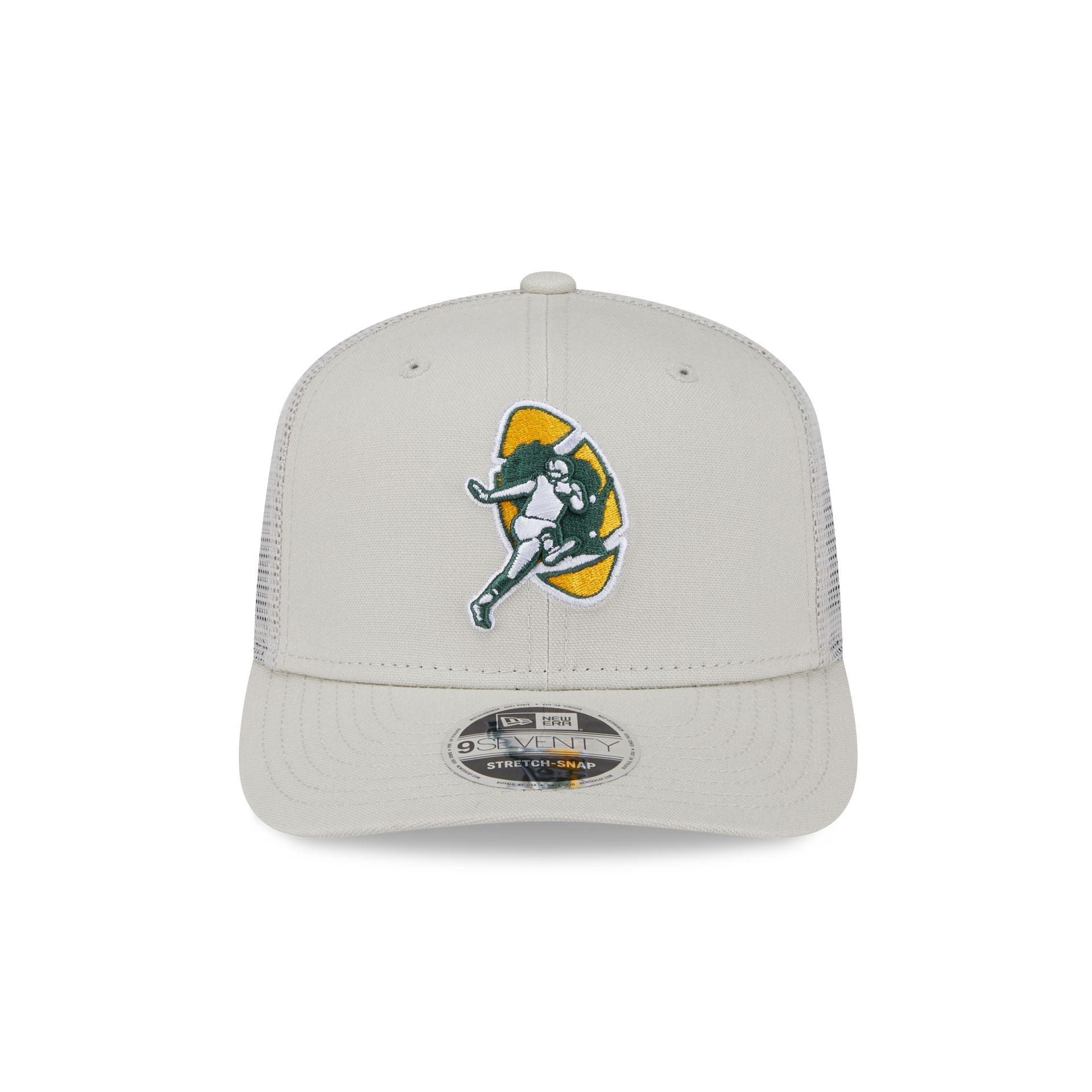 Green Bay Packers Canvas 9SEVENTY Trucker Hat Male Product Image