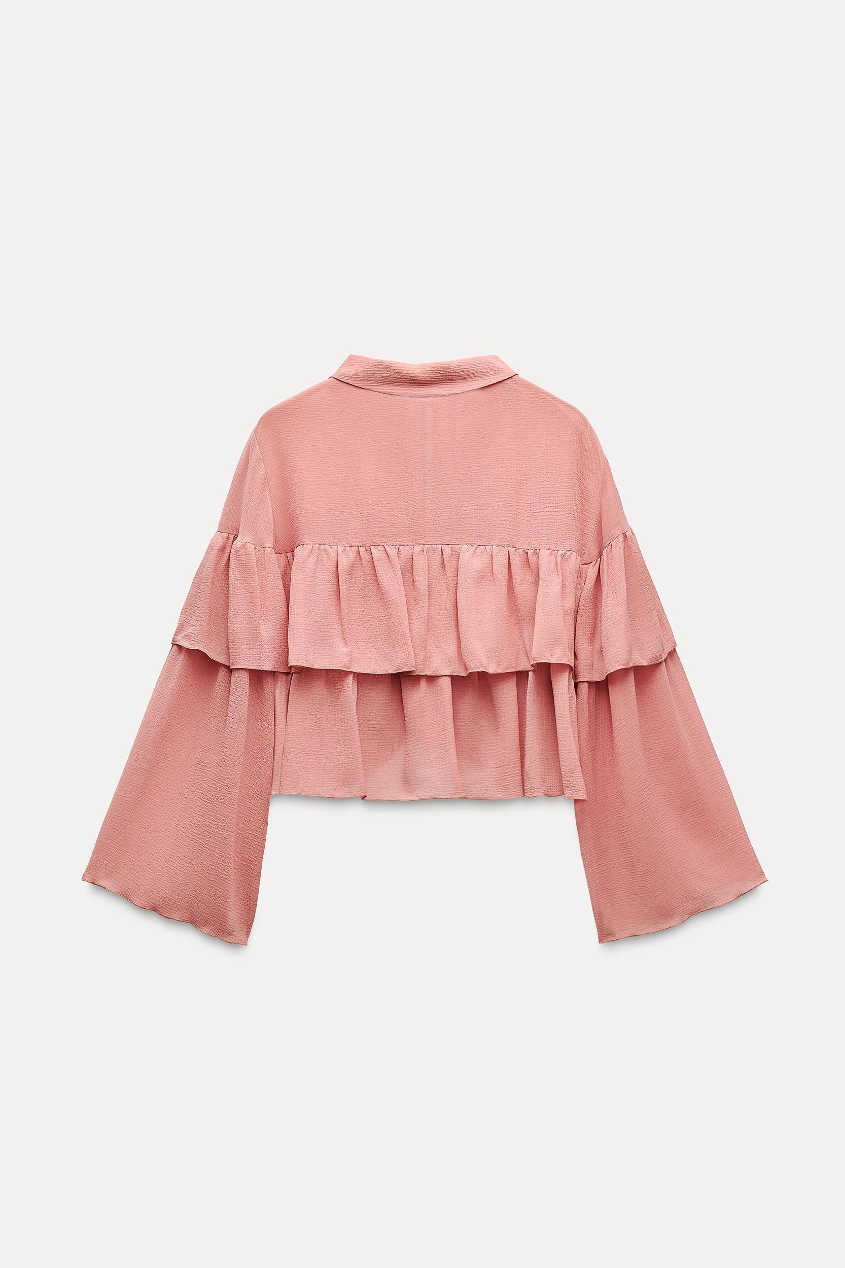 RUFFLED BLOUSE Product Image