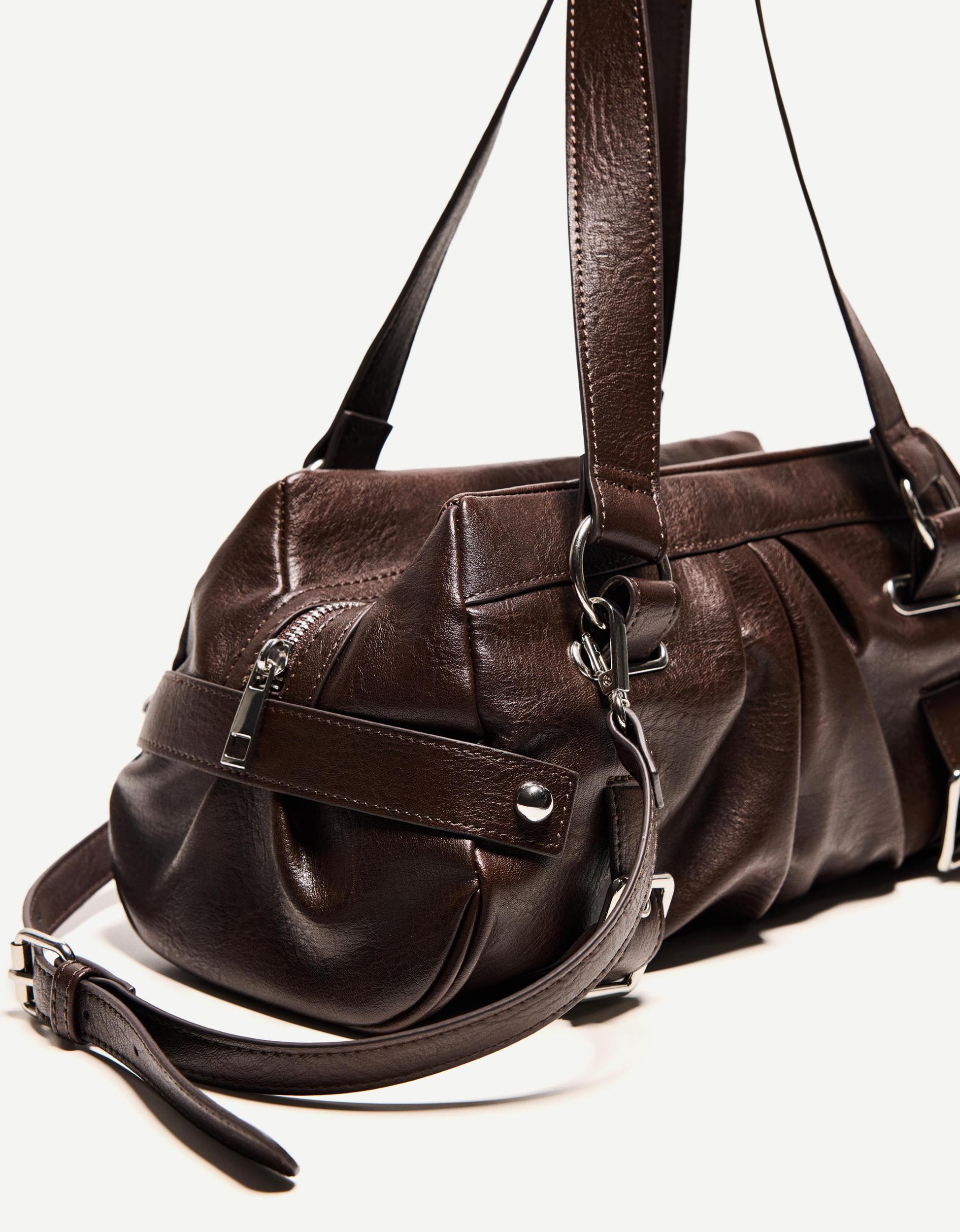 Buckled bowling bag Product Image