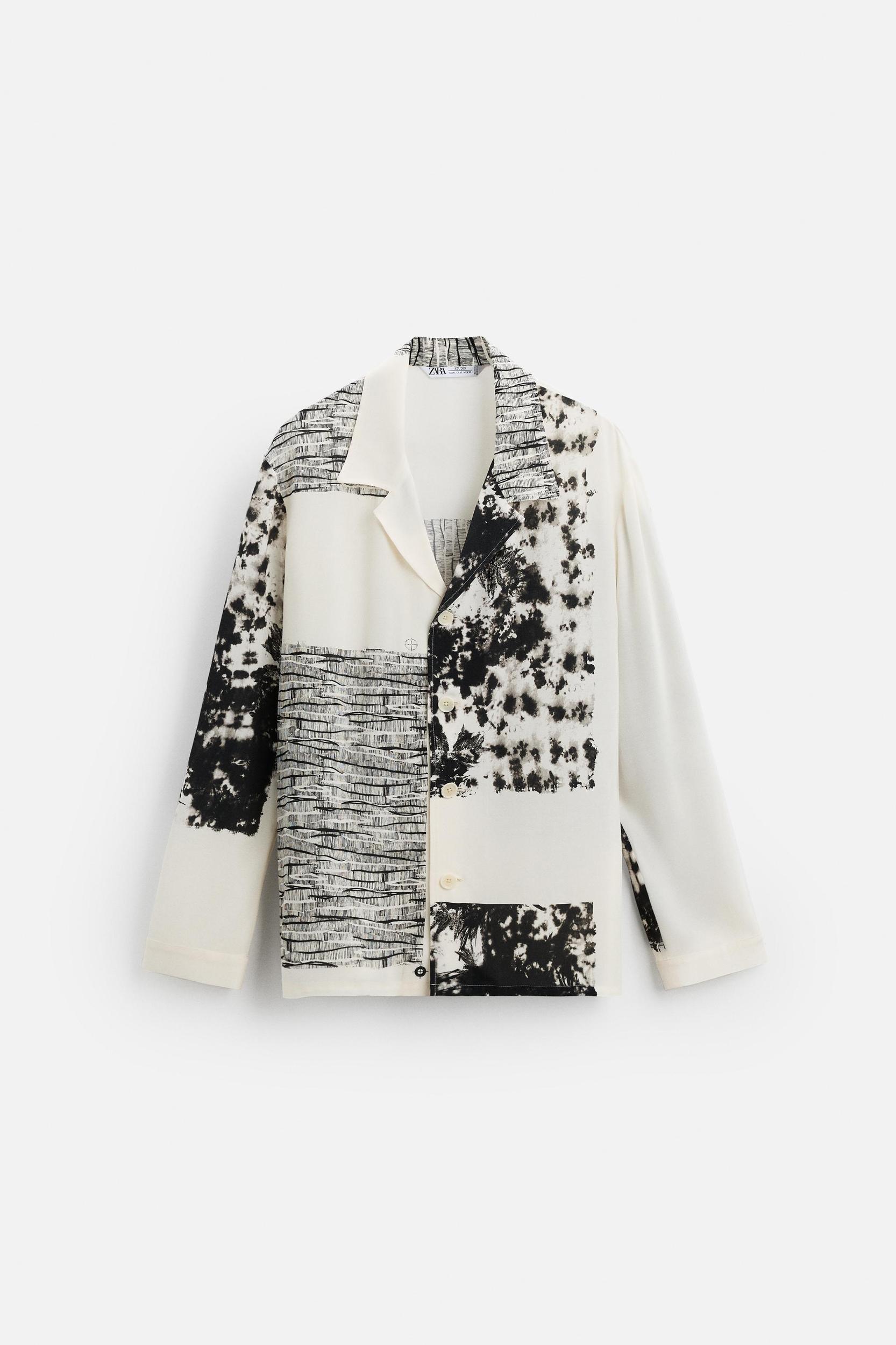 LIMITED EDITION ABSTRACT PRINT SHIRT Product Image