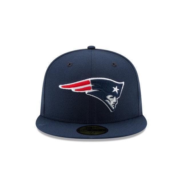 Atlanta Braves Black and White Basic 59FIFTY Fitted Hat Male Product Image