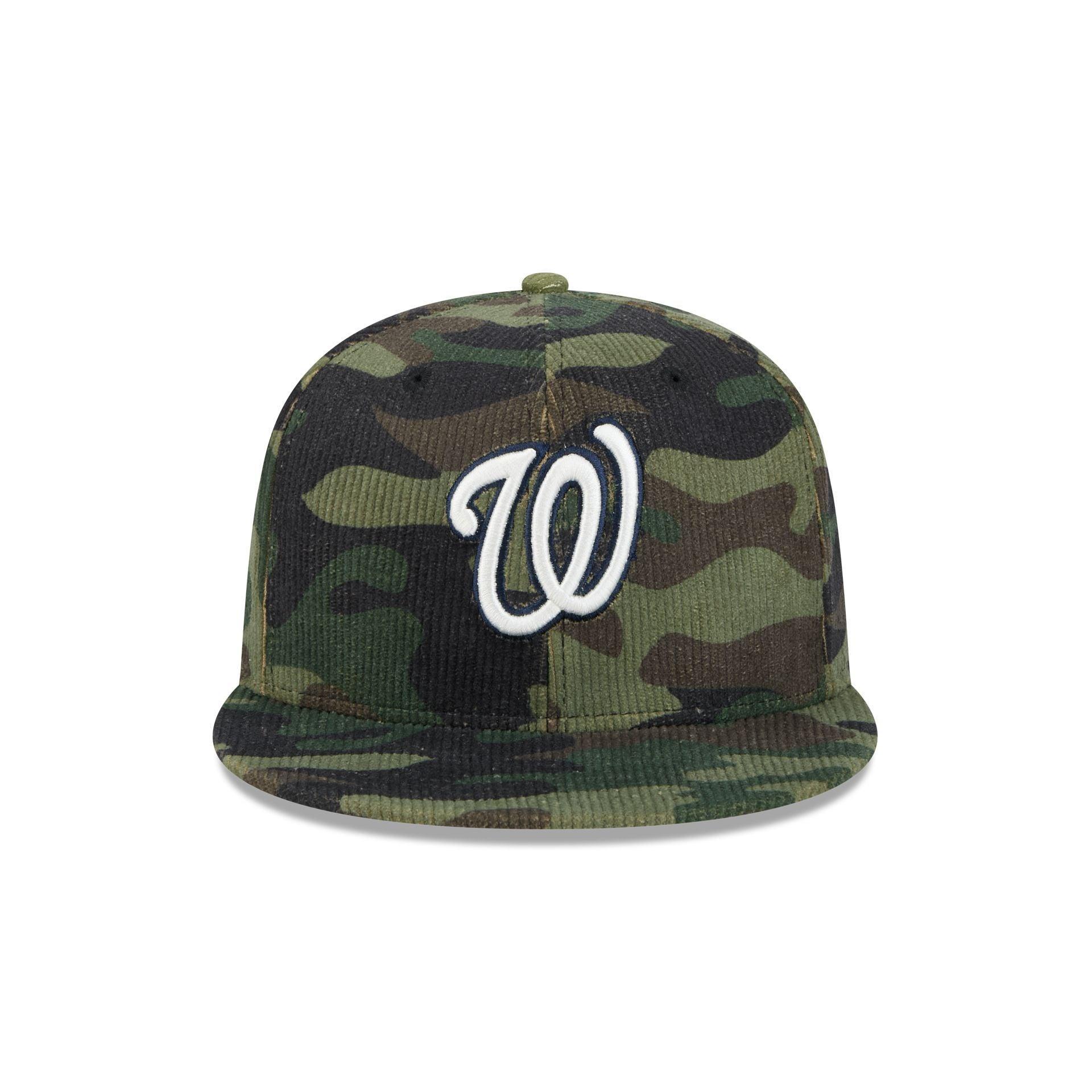 Washington Nationals Camo Cord 59FIFTY Fitted Hat Male Product Image