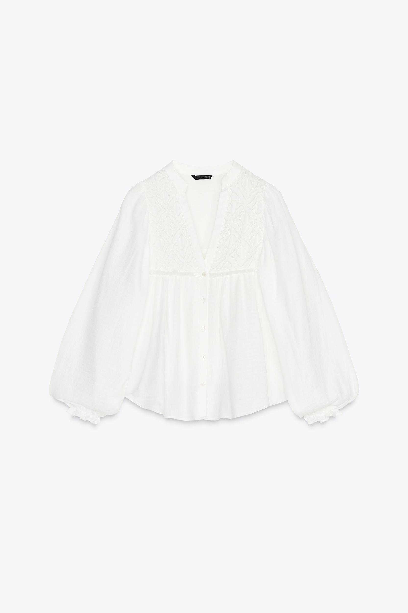 EMBROIDERED COTTON TOP Product Image