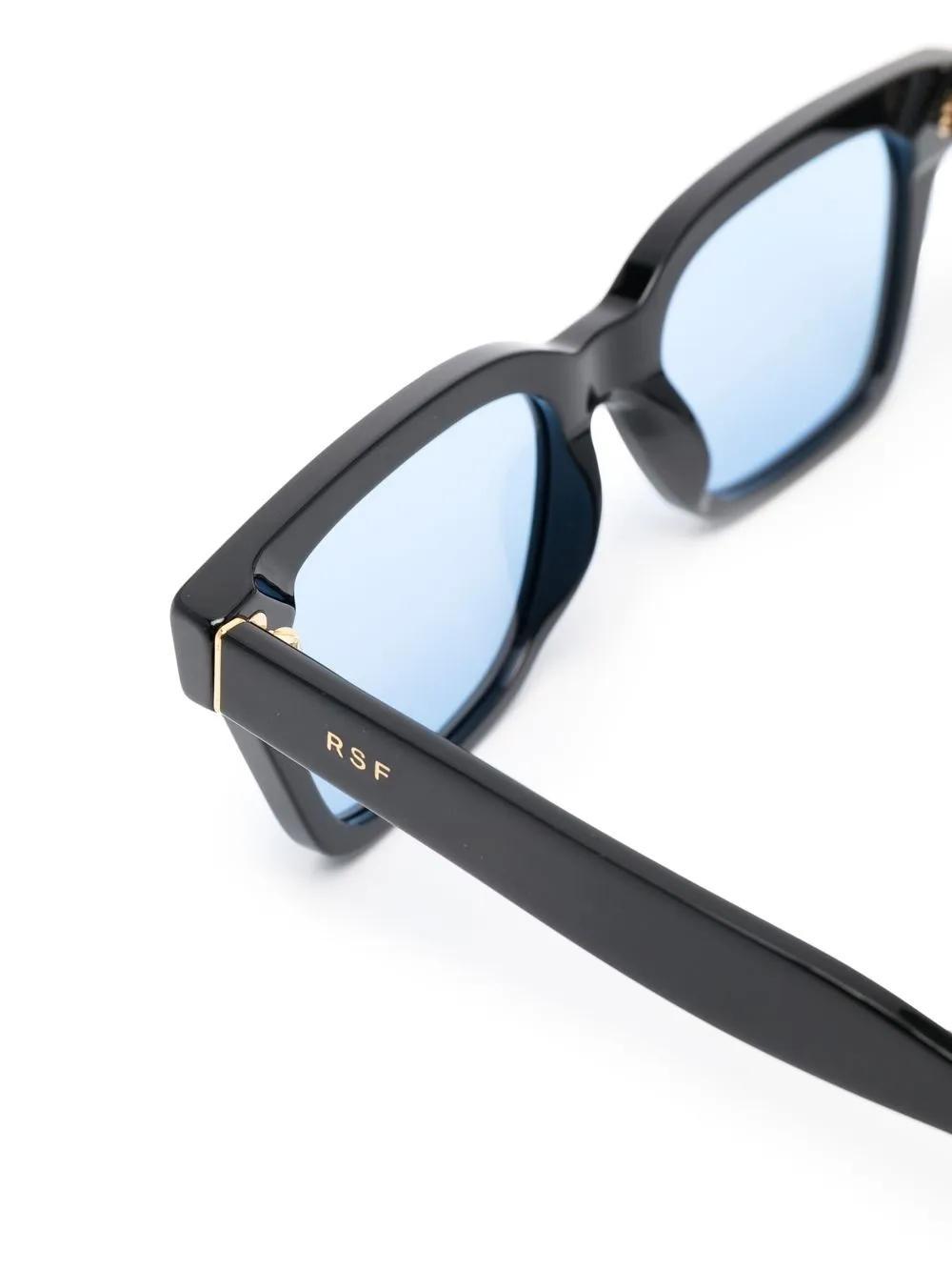 square-frame logo sunglasses Product Image