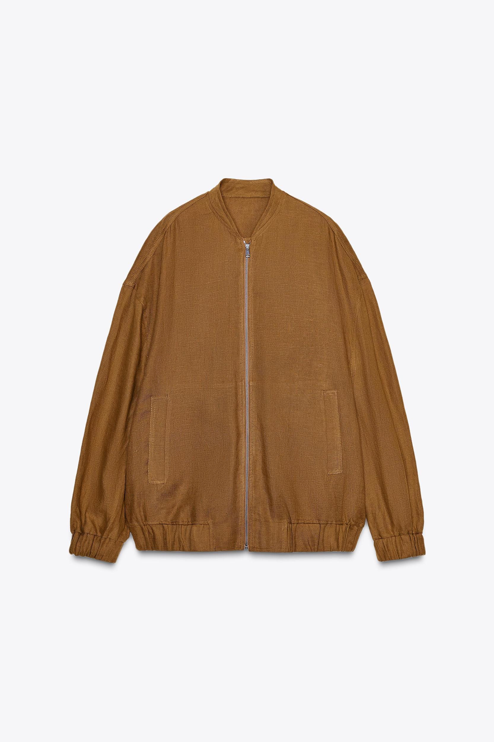 ZW COLLECTION OVERSIZED LINEN JACKET Product Image