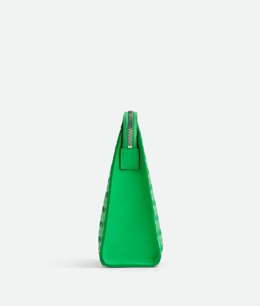Men's Intrecciato Standing Pouch in Parakeet Product Image