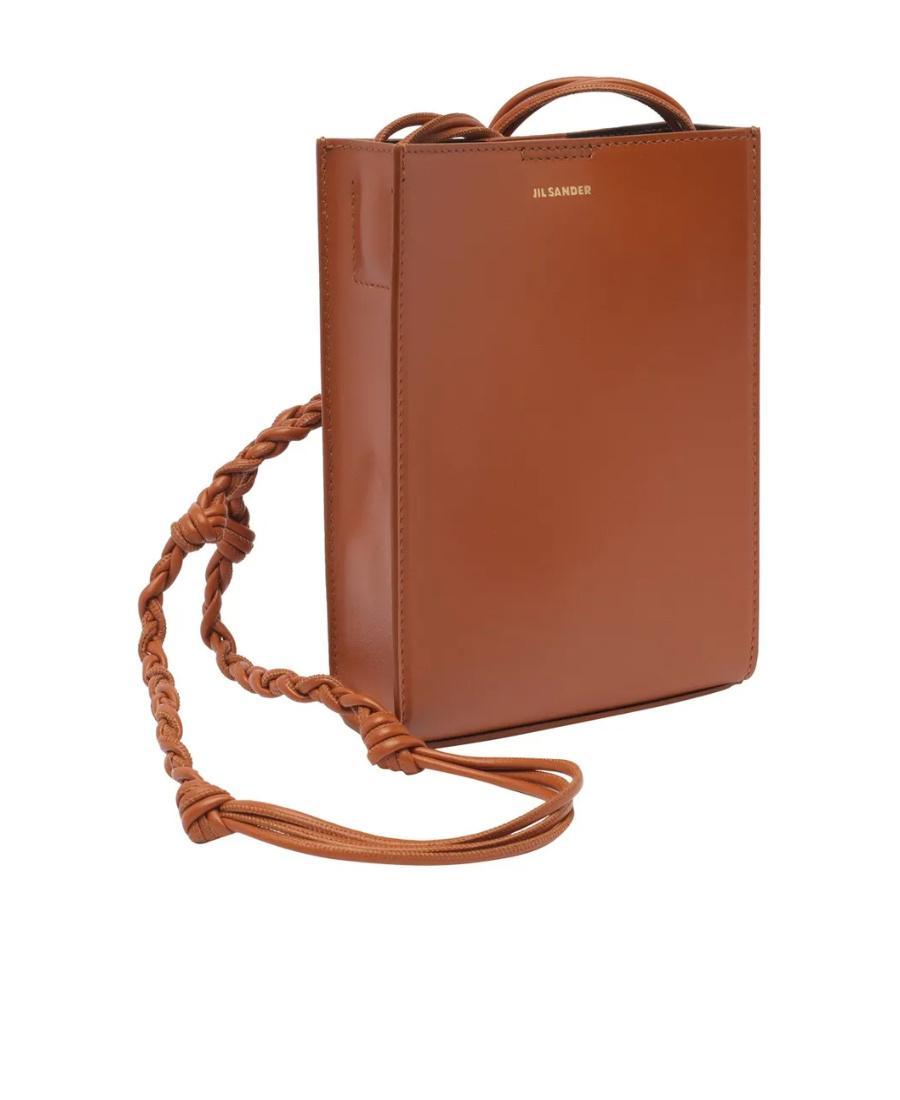 JIL SANDER Tangle Shoulder Bag In Brown Product Image