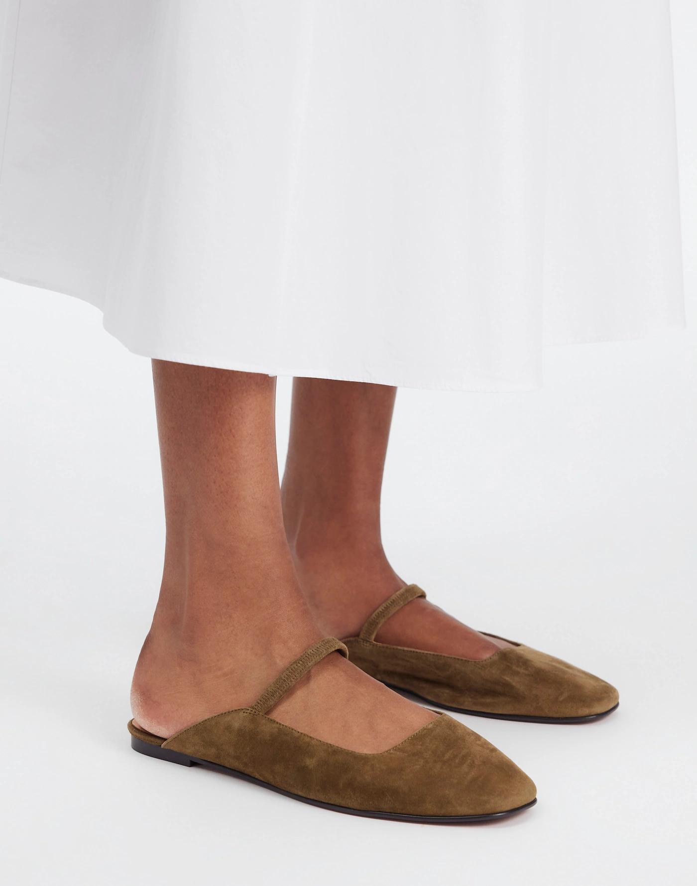 The Greta Ballet Flat Mule Product Image
