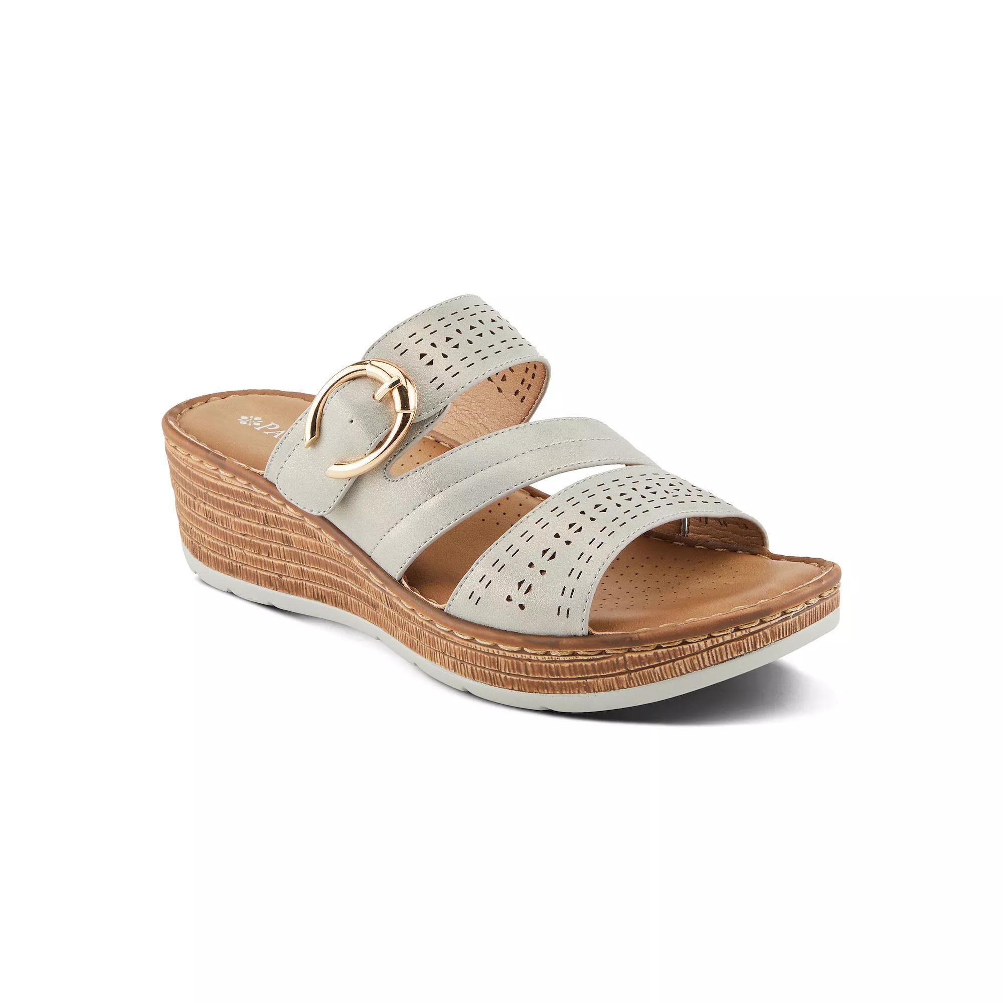 Patrizia Sharonda Women's Wedge Sandals, Size: 37, Silver Product Image