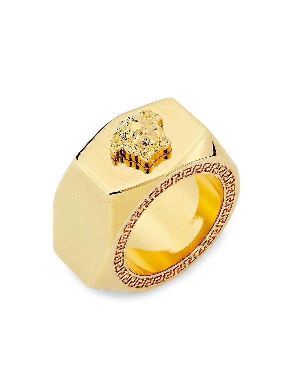 Womens Nuts & Bolts Goldtone Ring Product Image