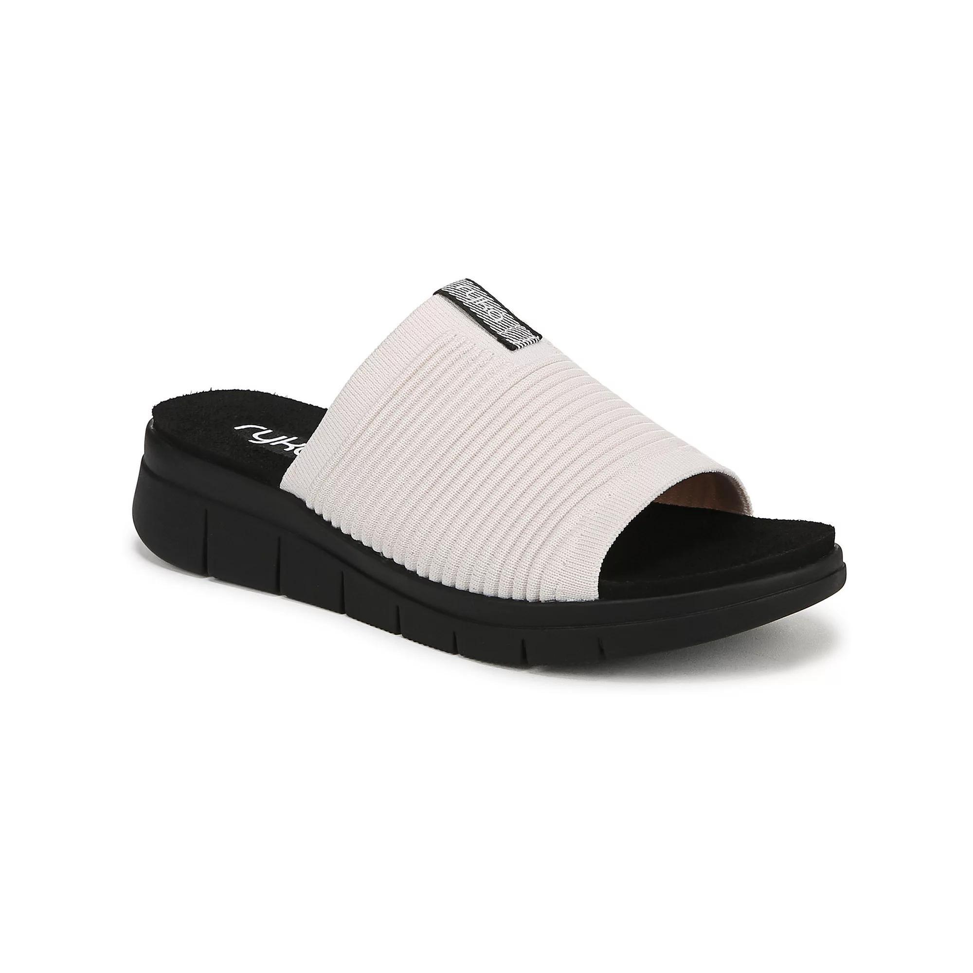 Ryka Epic Slide Women's Sandals, Size: 9.5 Wide, White Product Image