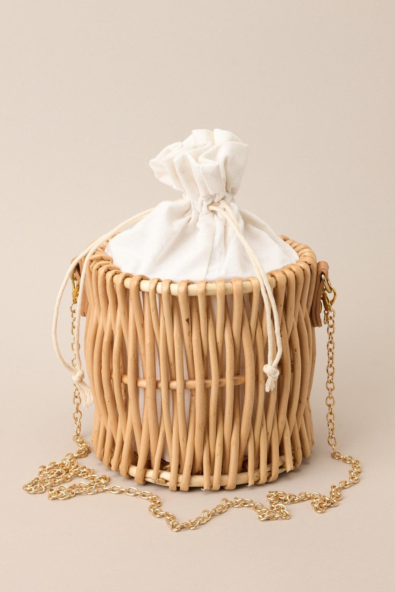 In This Moment Natural Bucket Handbag Product Image